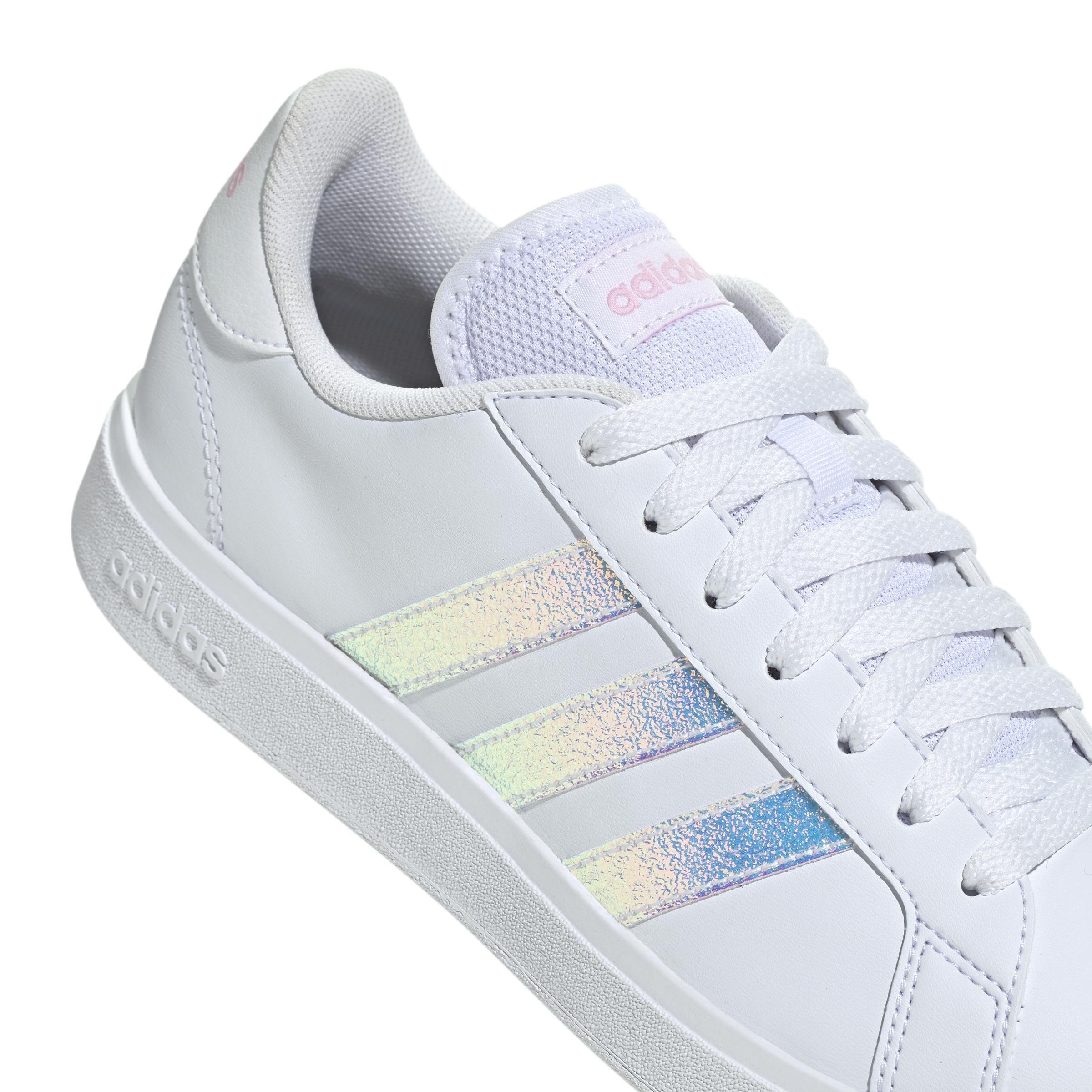 White Grand Court Base 2 Sneakers, , large image number 4