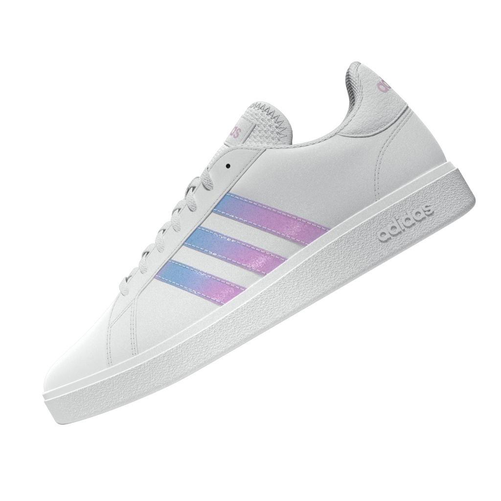 White Grand Court Base 2 Sneakers, , large image number 7
