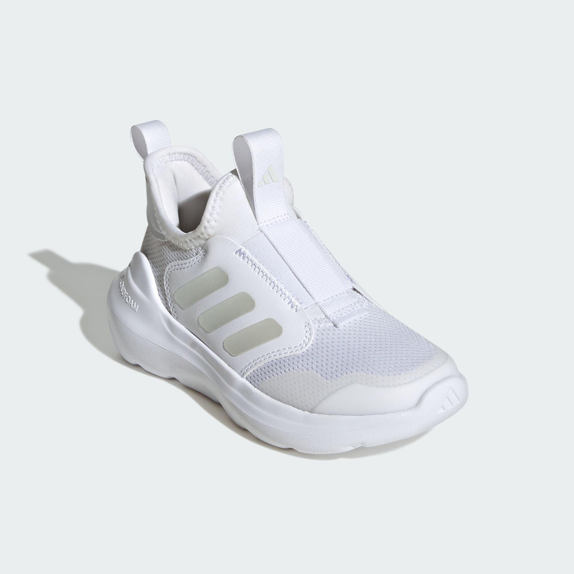White Tensaur Comfort Shoes, Kids Unisex, No Color, large image number 3