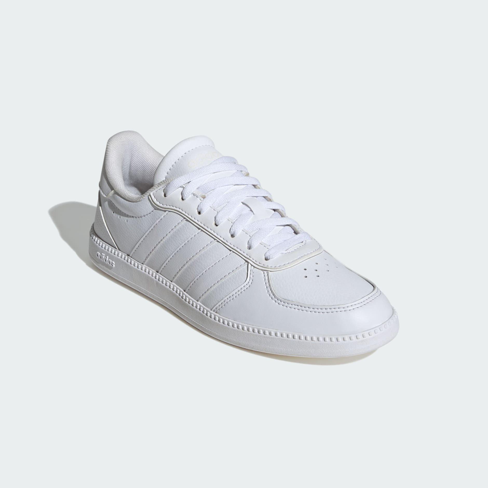White Lace-Up Sneakers, , large image number 2