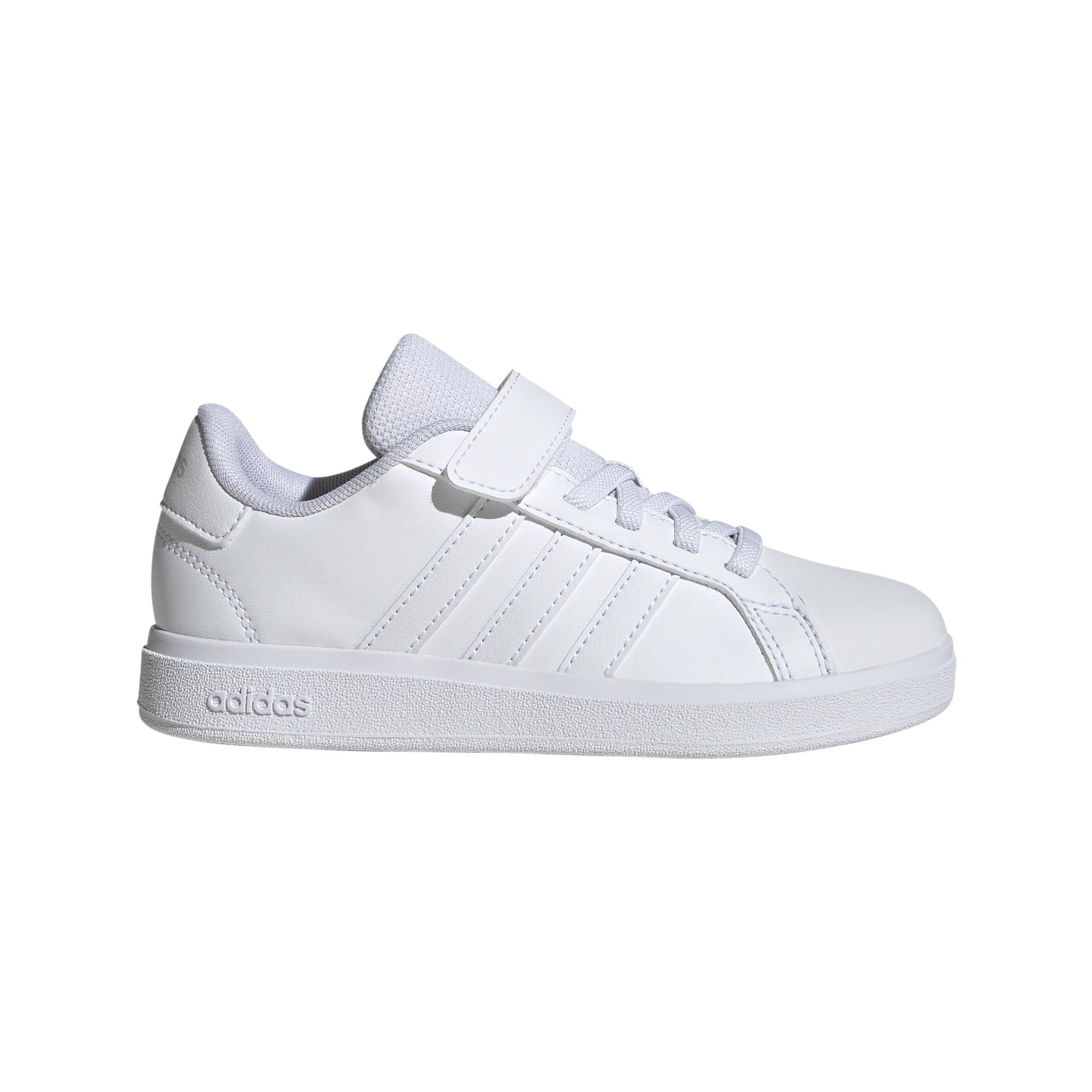 White Grand Court Sneakers, Kids Boys, , large image number 0