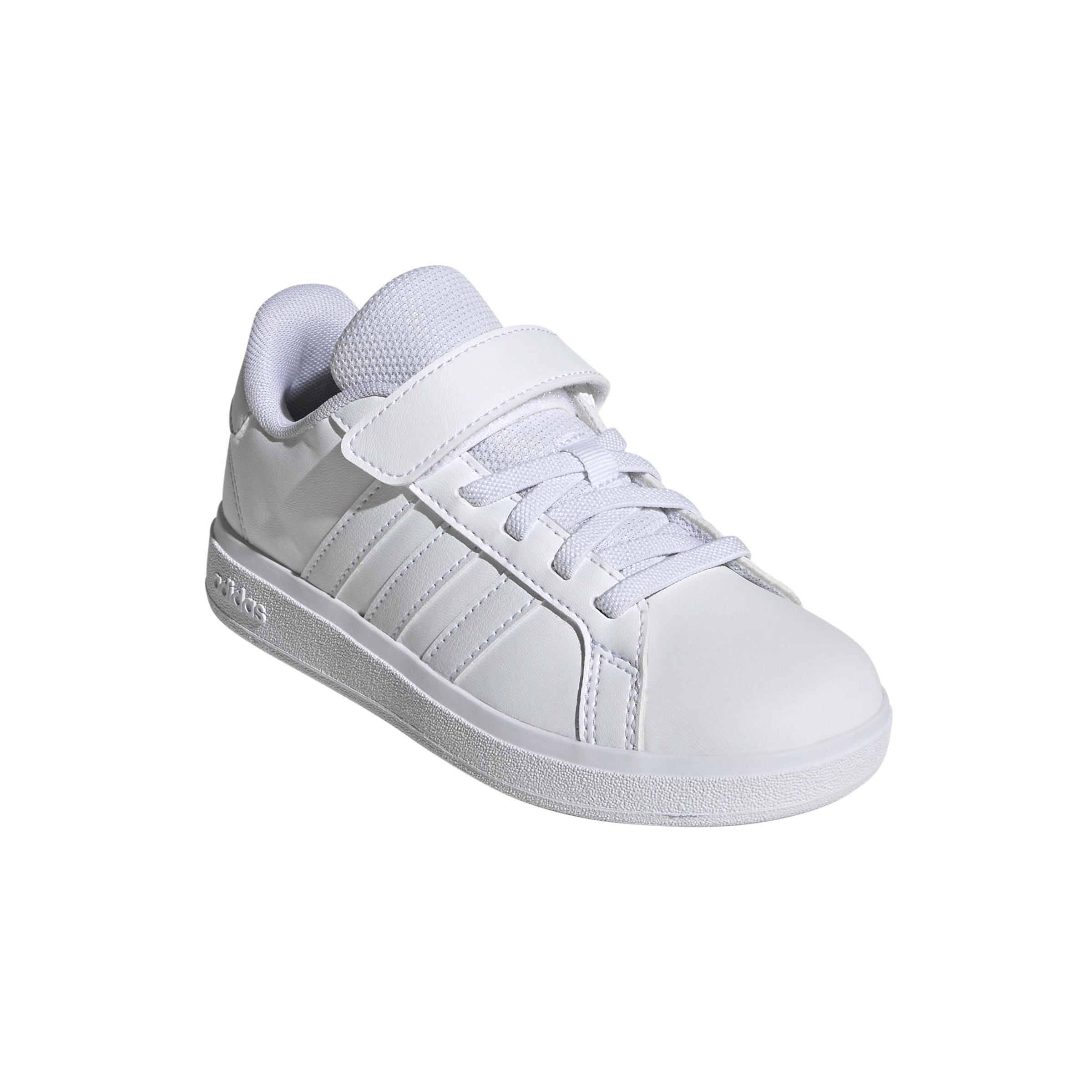White Grand Court Sneakers, Kids Boys, , large image number 2
