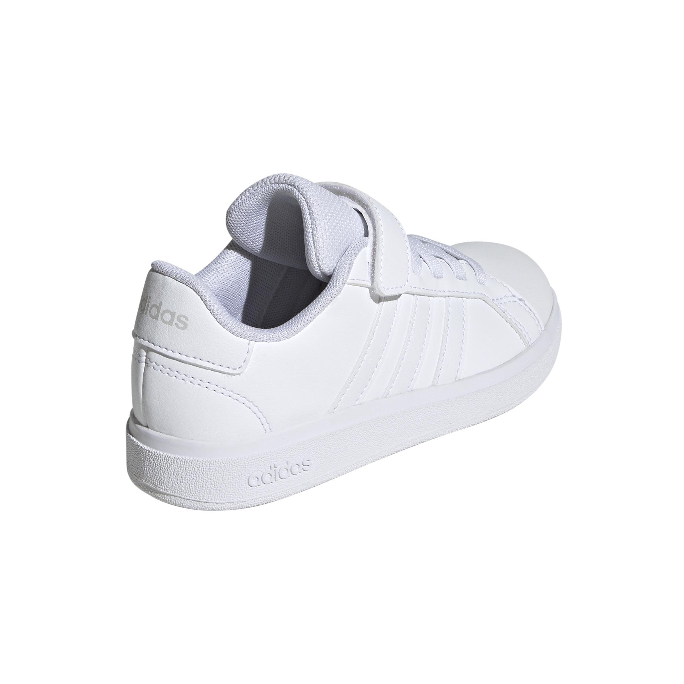 White Grand Court Sneakers, Kids Boys, , large image number 3