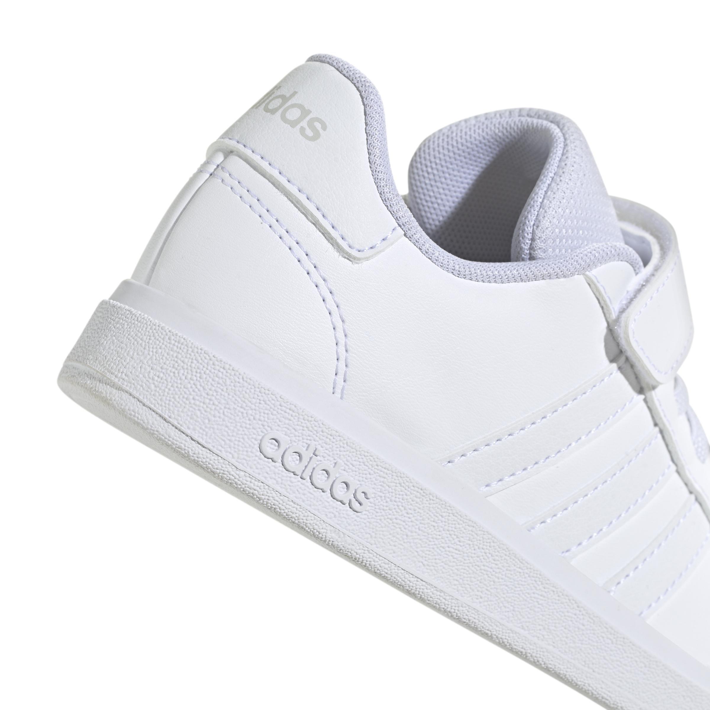 White Grand Court Sneakers, Kids Boys, , large image number 5