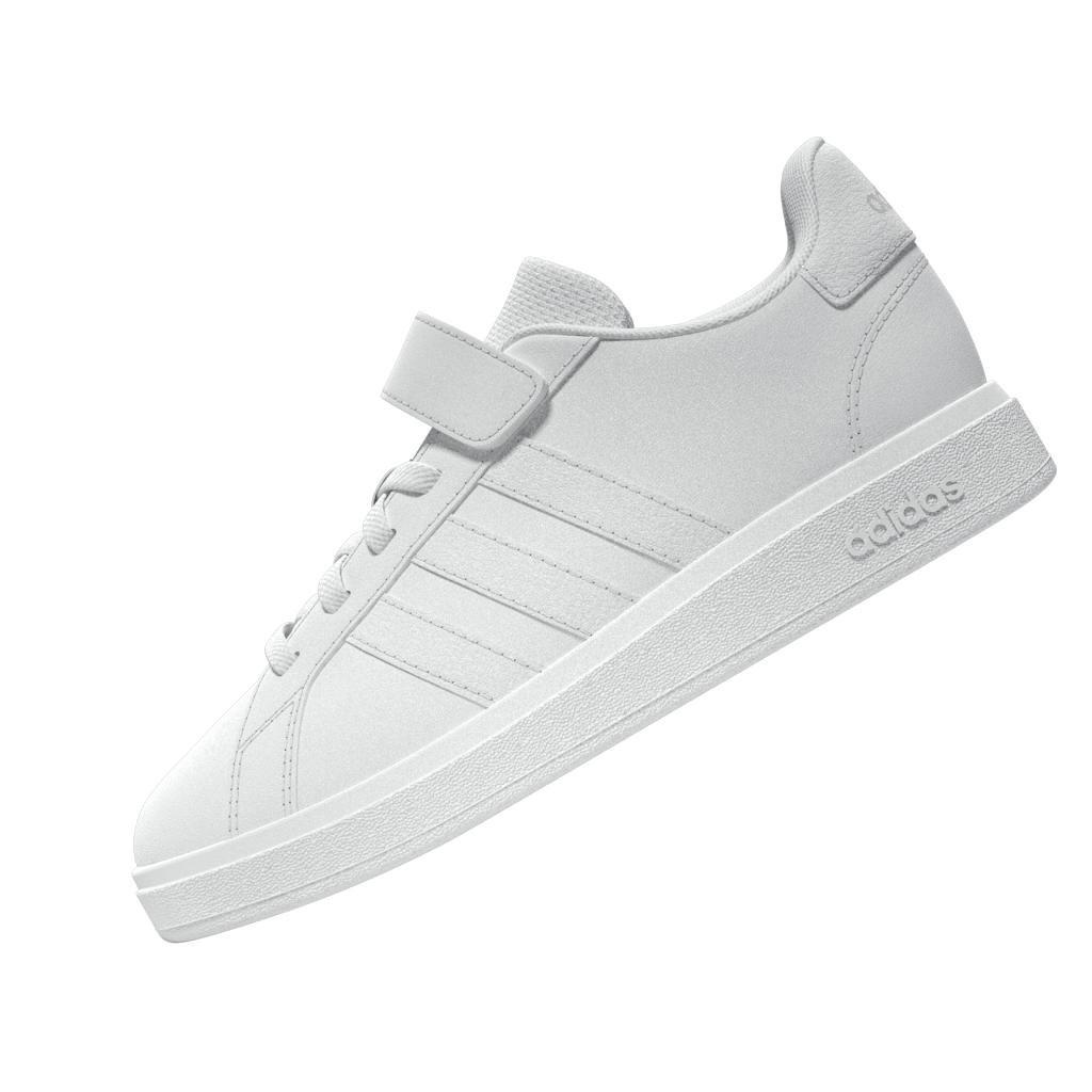 White Grand Court Sneakers, Kids Boys, , large image number 10