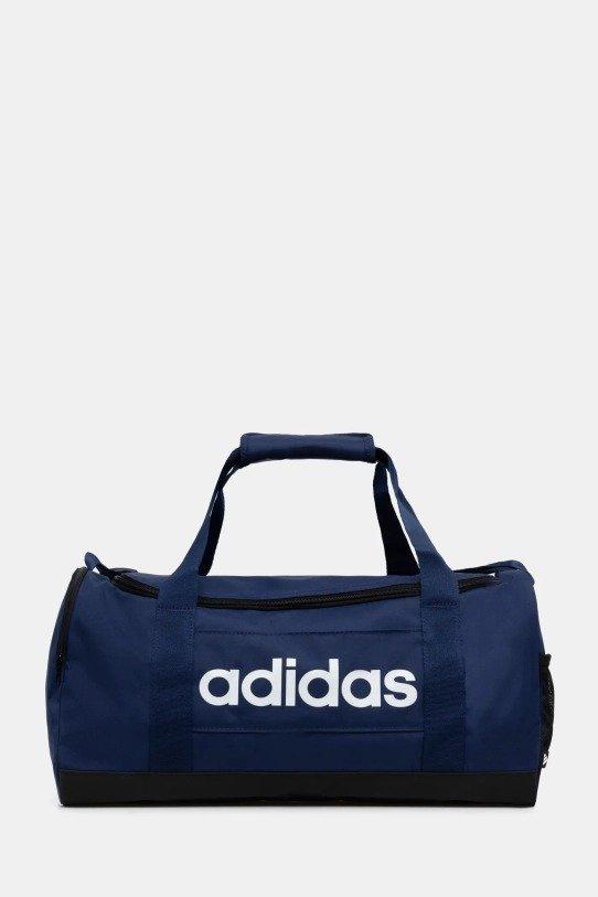 Blue Adidas Linear Duffel Bag, , medium