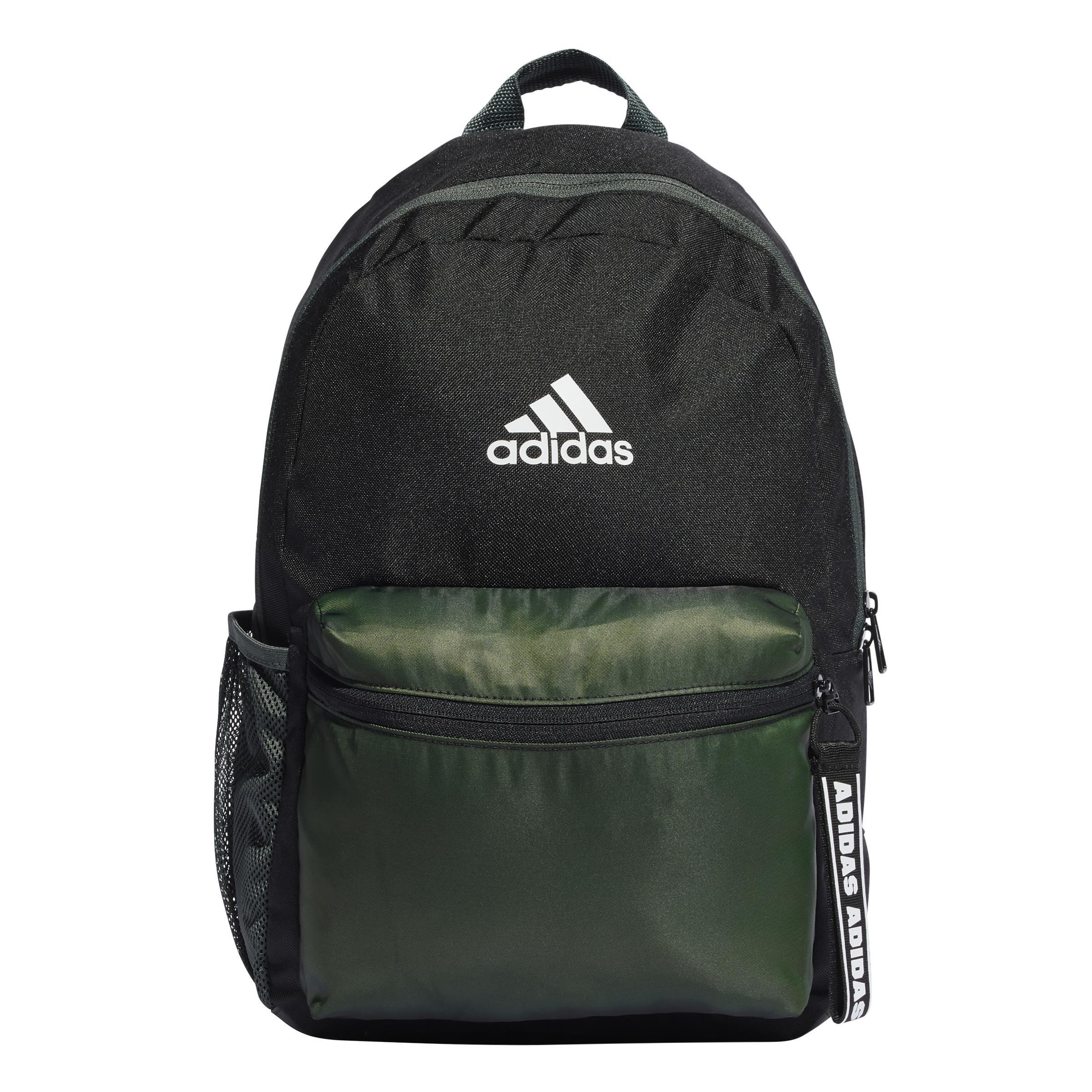 Black Zippered Backpack, No Color, large image number 1