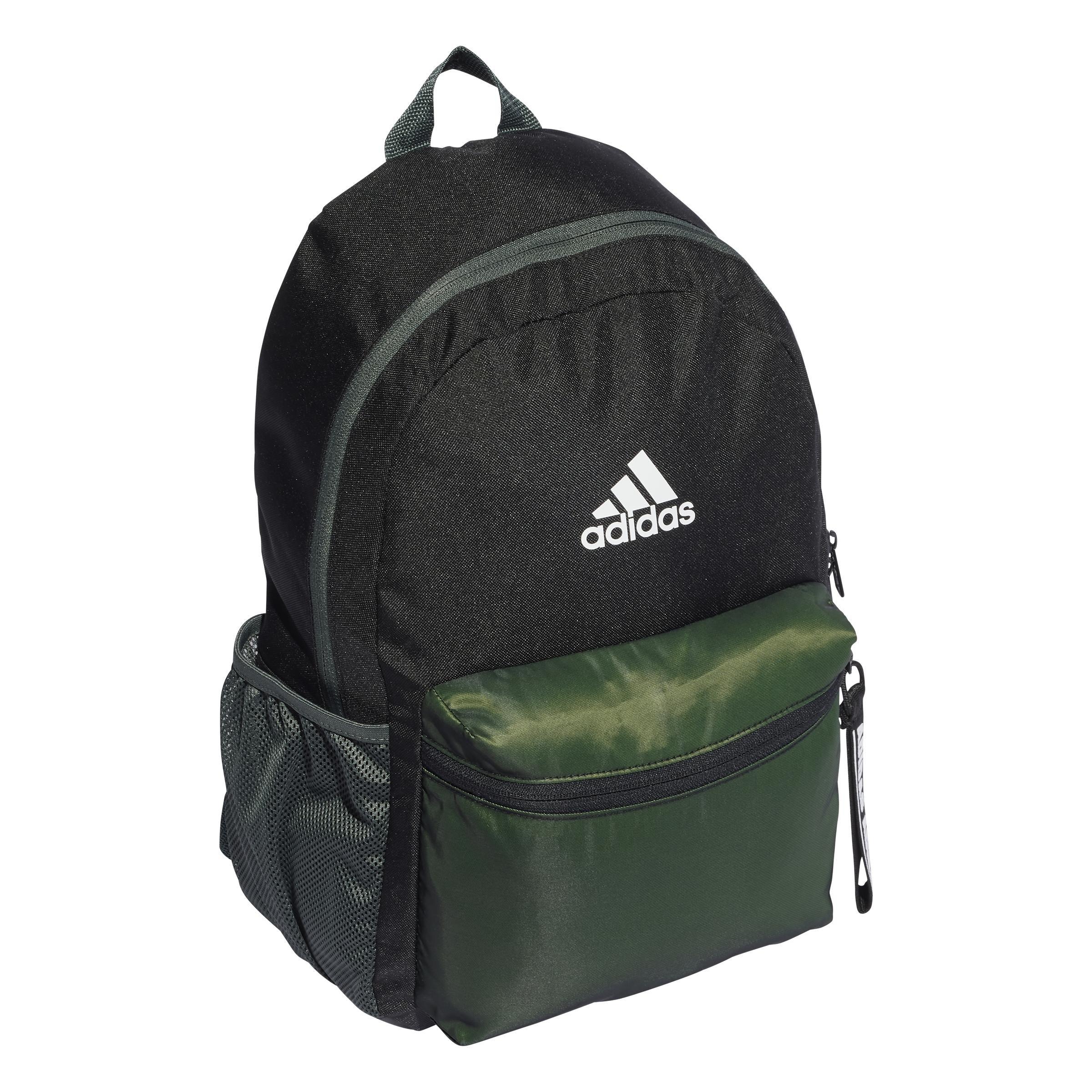 Black Zippered Backpack, No Color, large image number 2