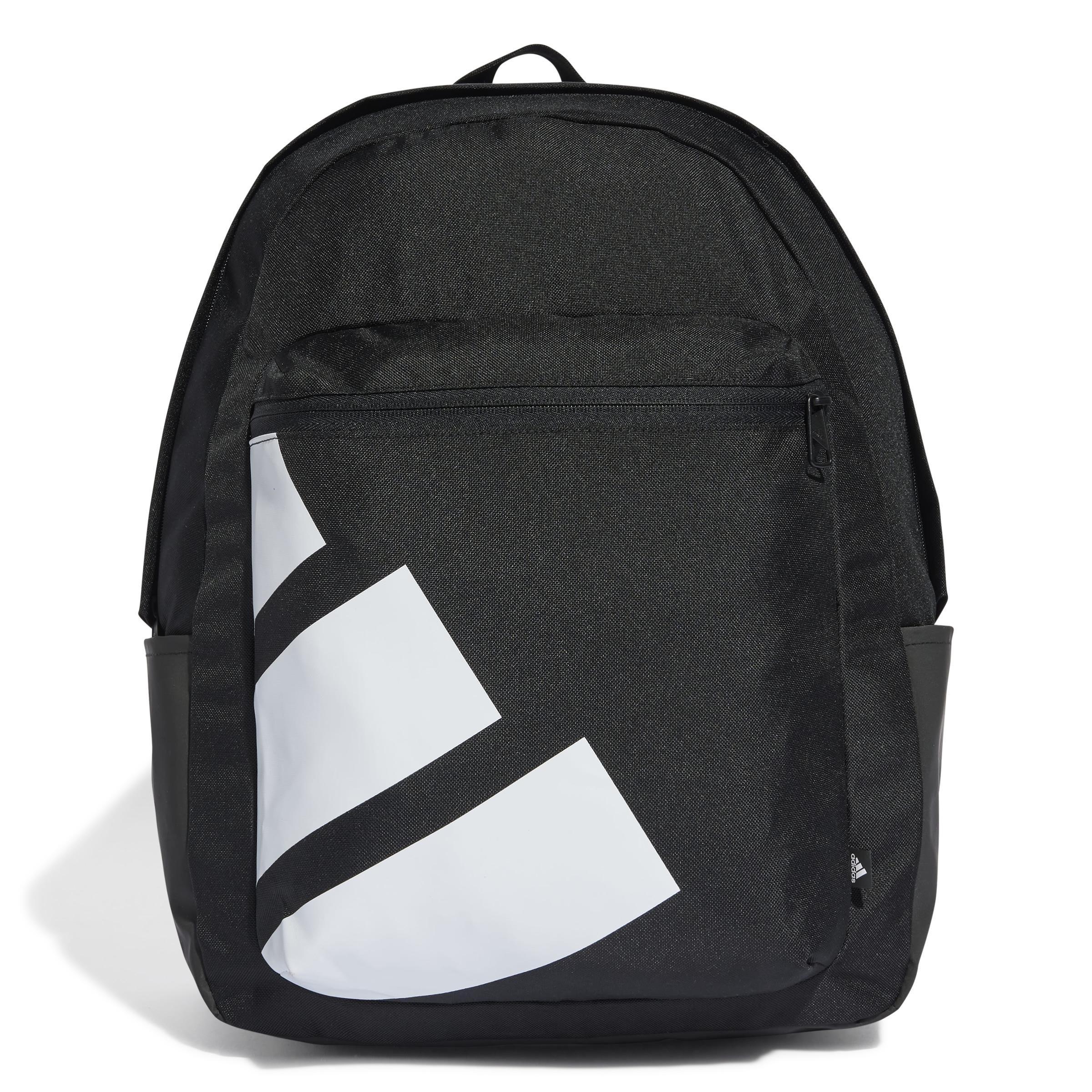 Black Printed Backpack, No Color, large image number 2