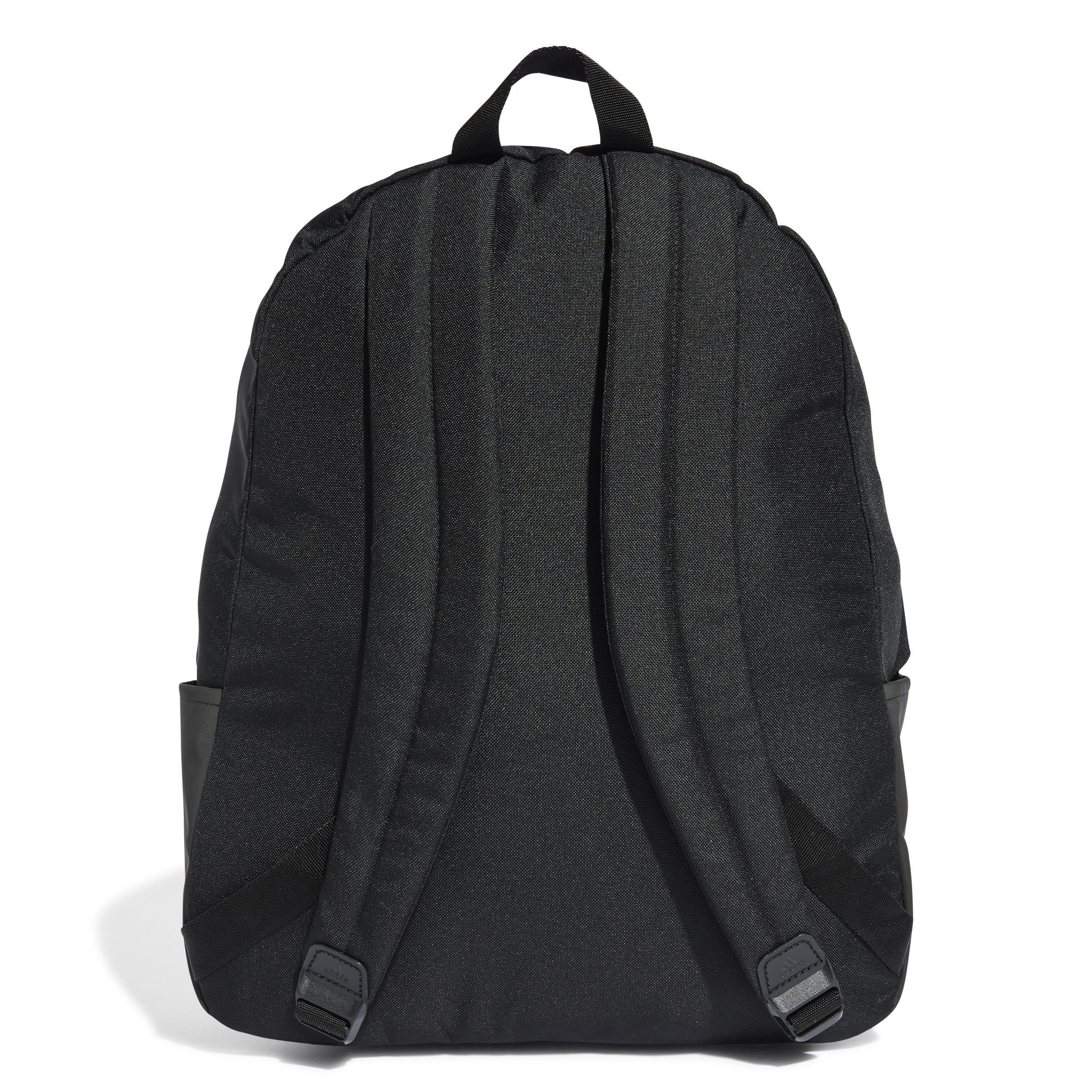 Black Printed Backpack, No Color, large image number 3