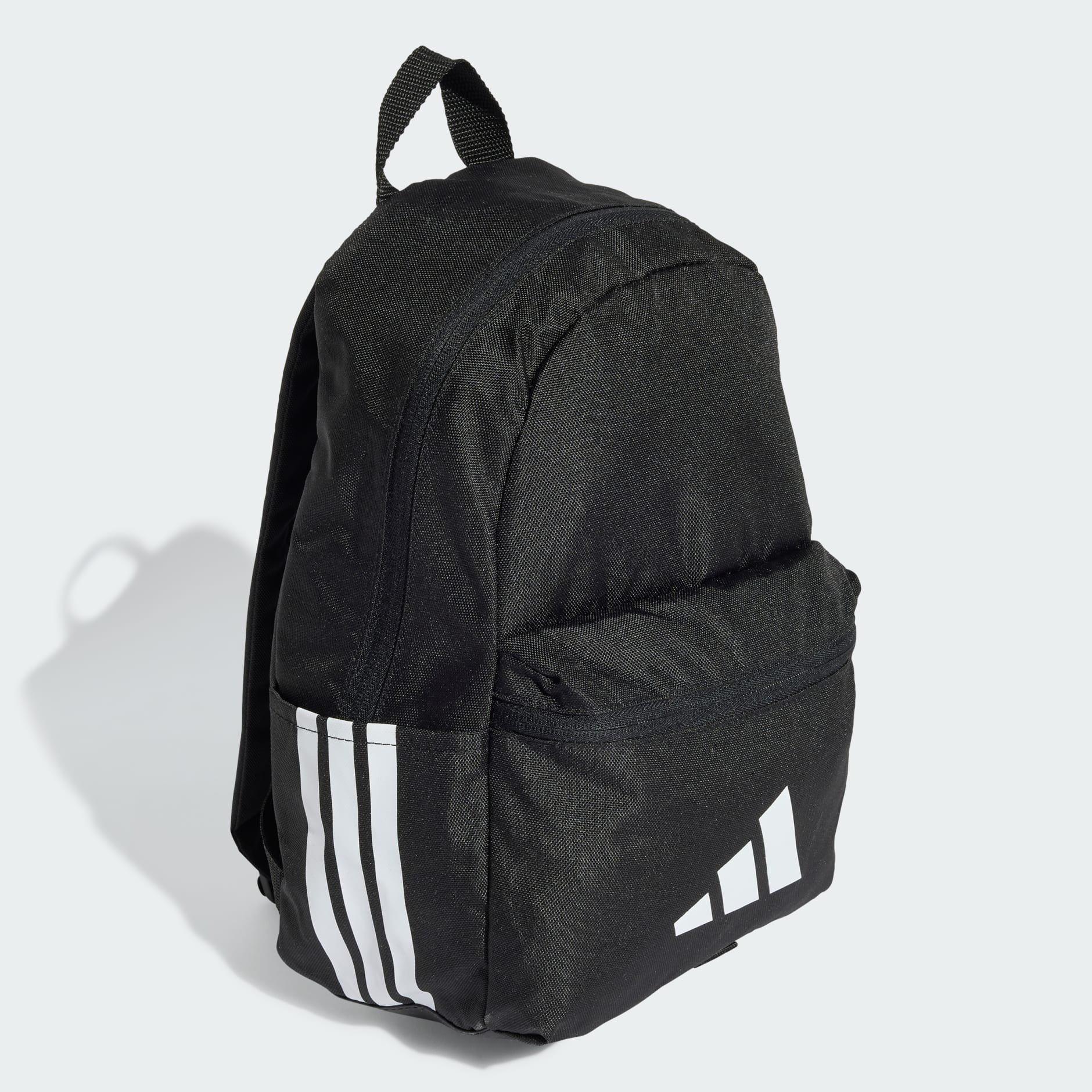 Black Logo Backpack, Kids Unisex, No Color, large image number 1