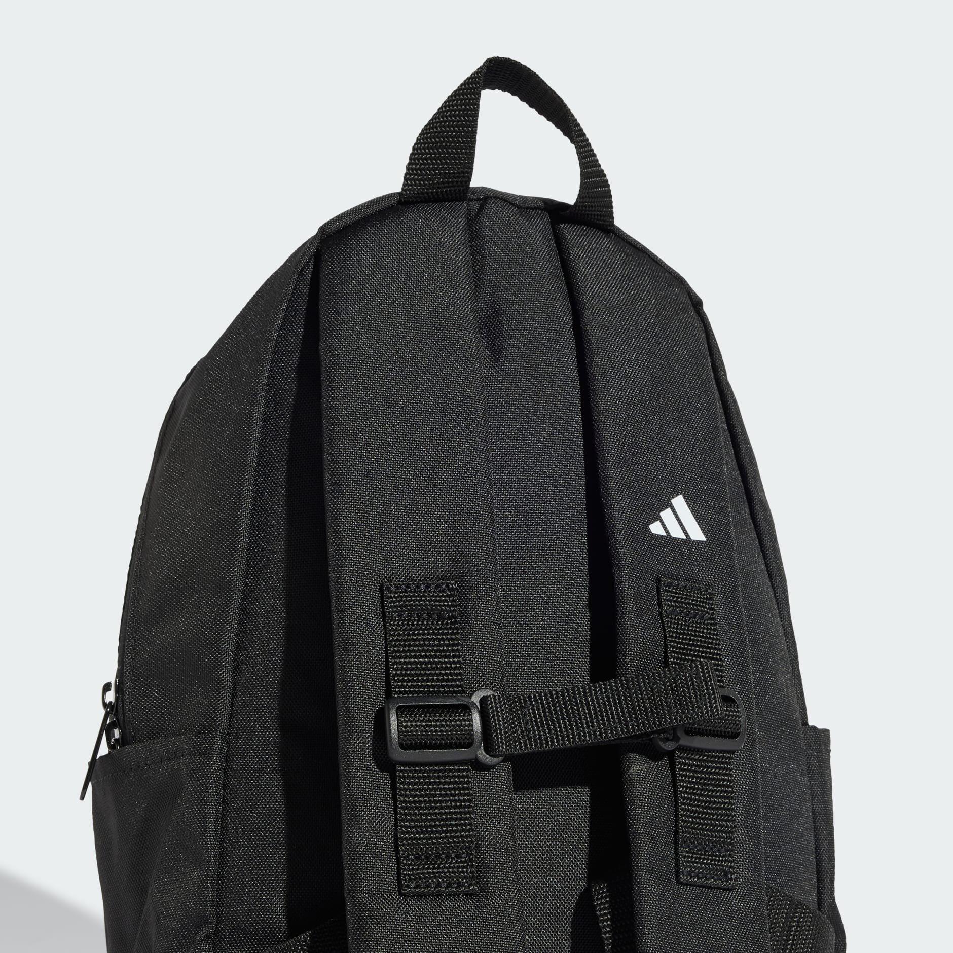 Black Logo Backpack, Kids Unisex, No Color, large image number 3