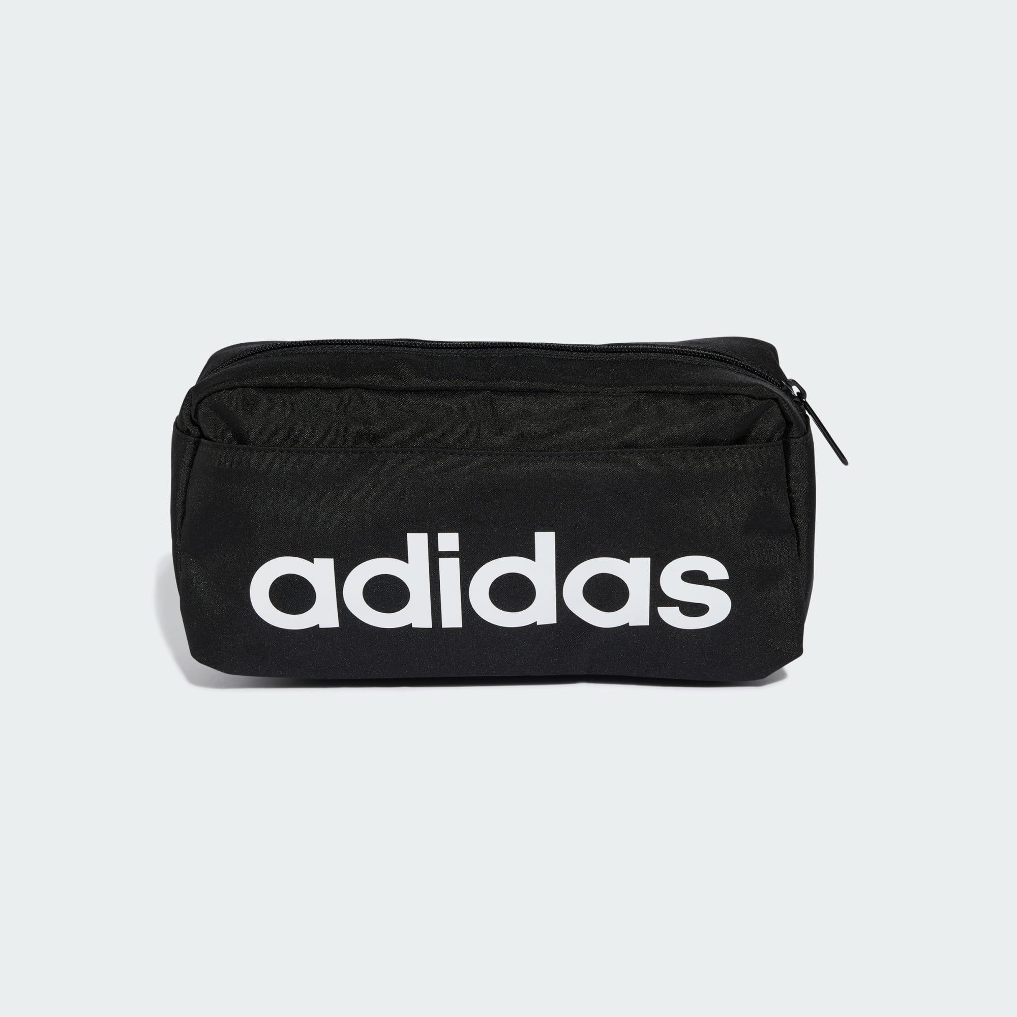 Black Linear Bum Bag, , medium
