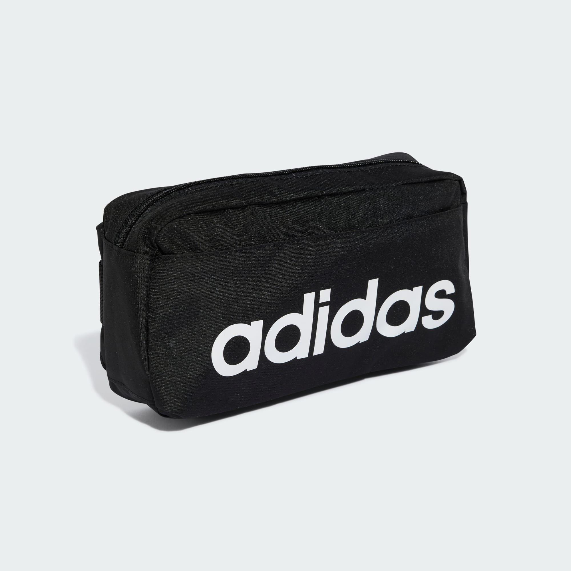 Black Linear Bum Bag, No Color, large image number 1