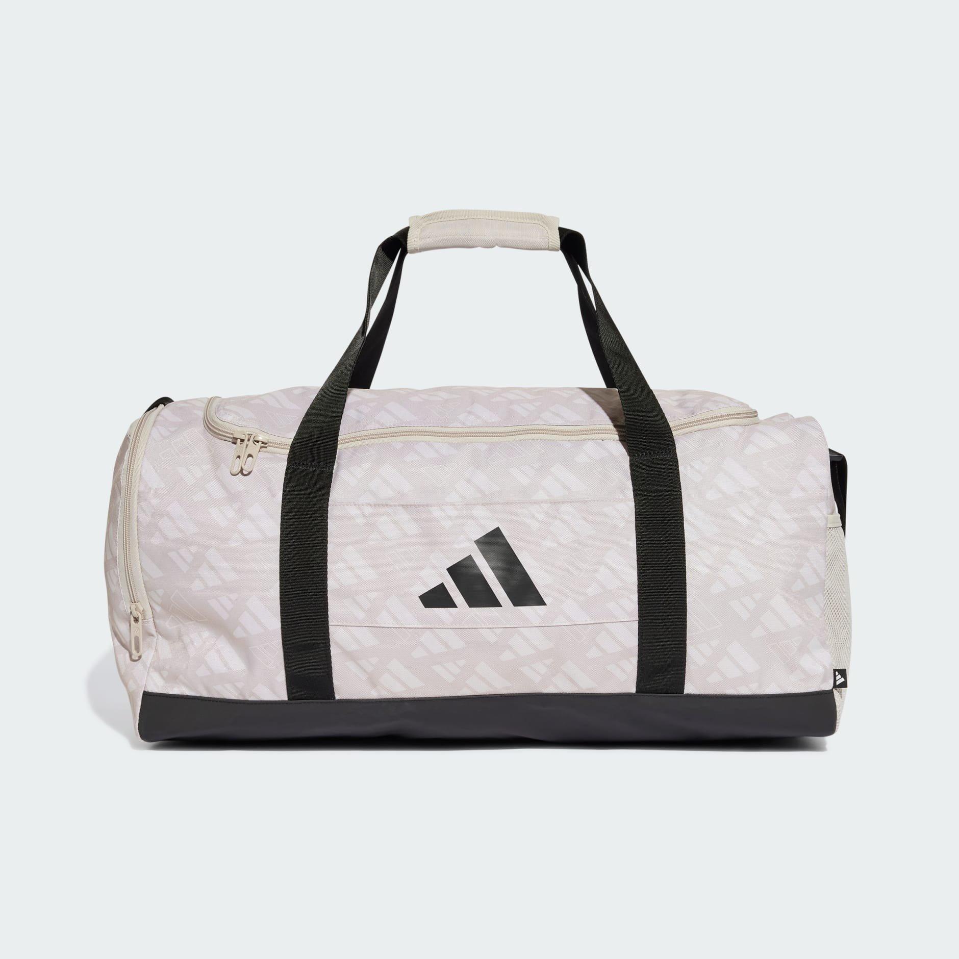 Multicolour Linear Printed Duffel Medium, No Color, large image number 0