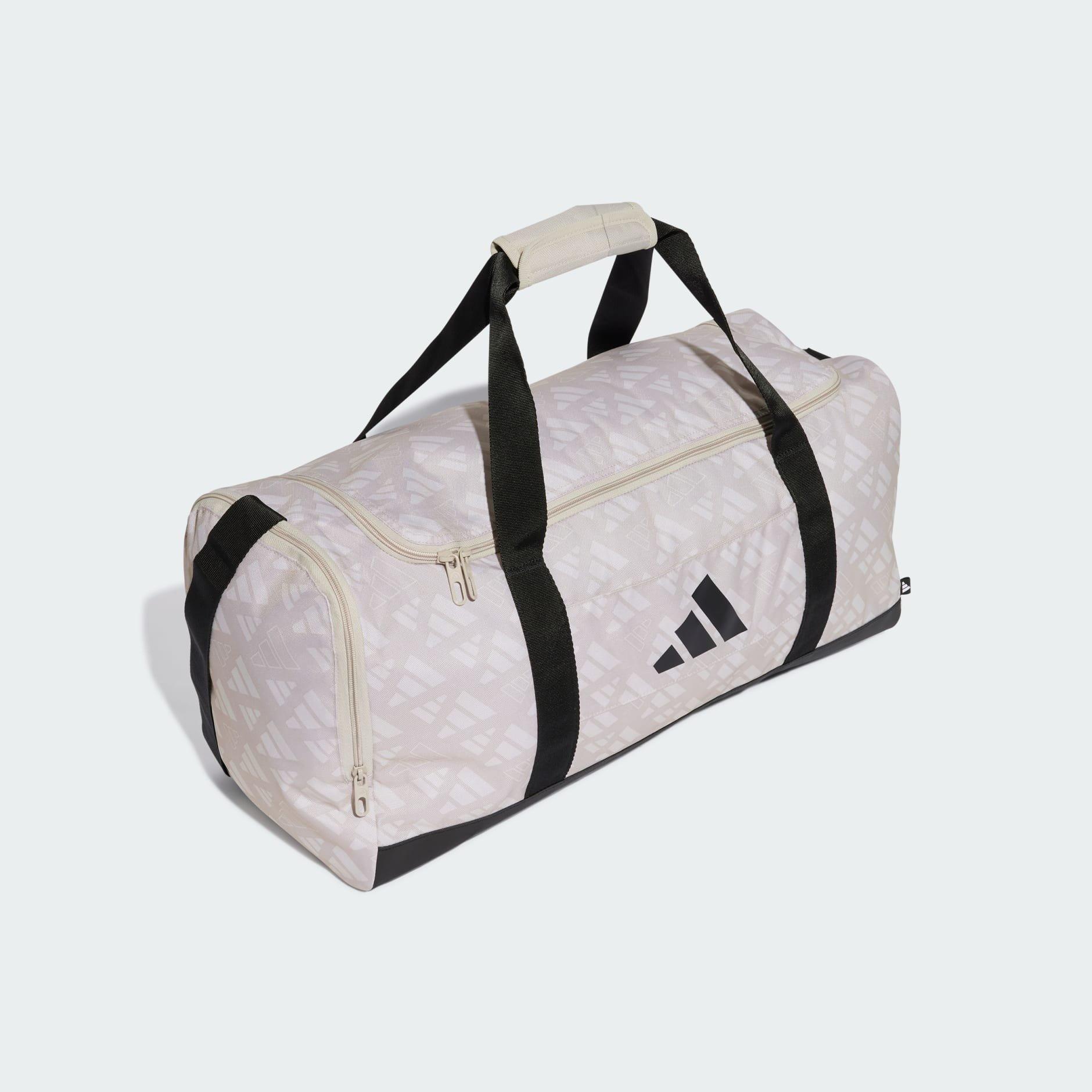 Multicolour Linear Printed Duffel Medium, No Color, large image number 1