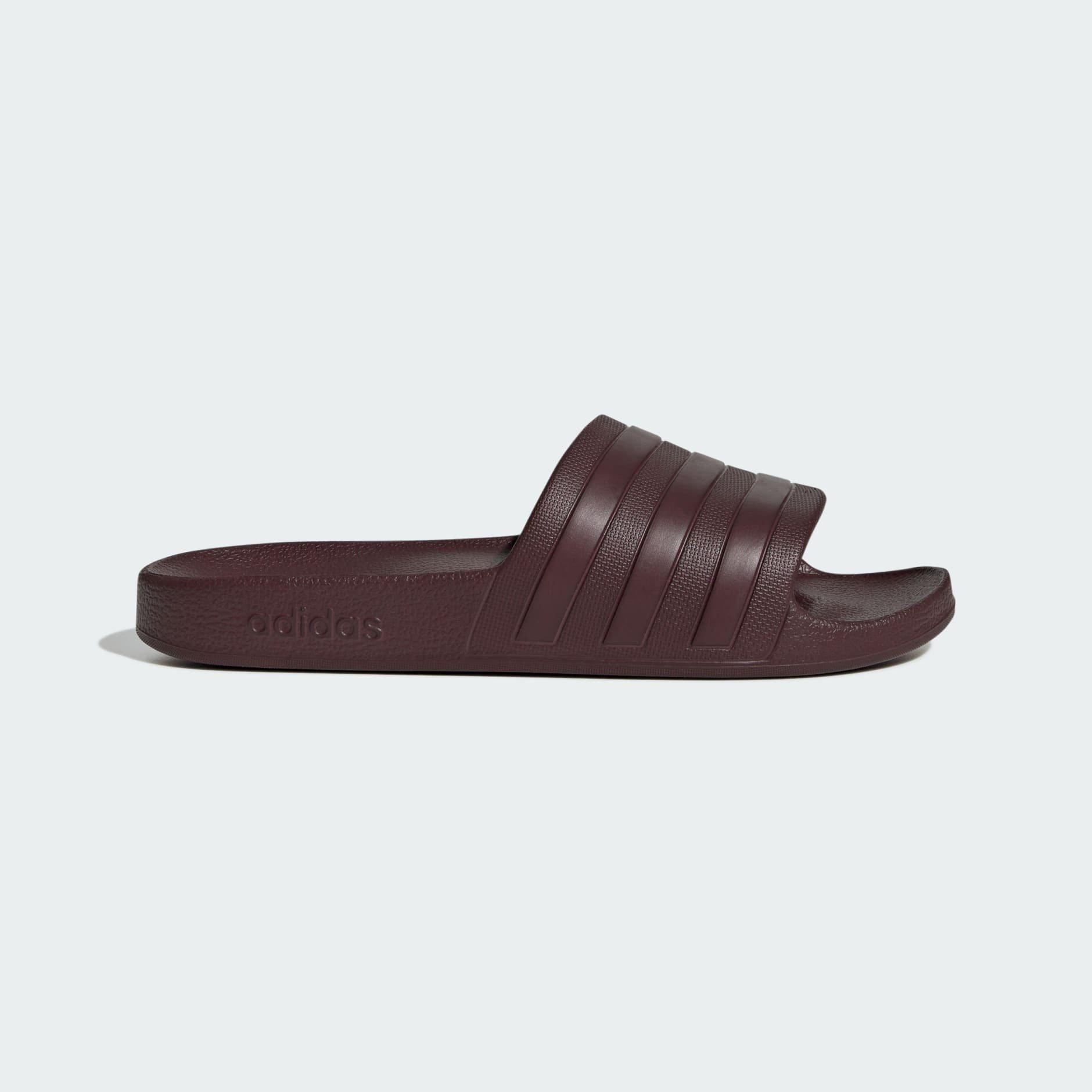 Maroon Adilette Aqua Slides, , medium