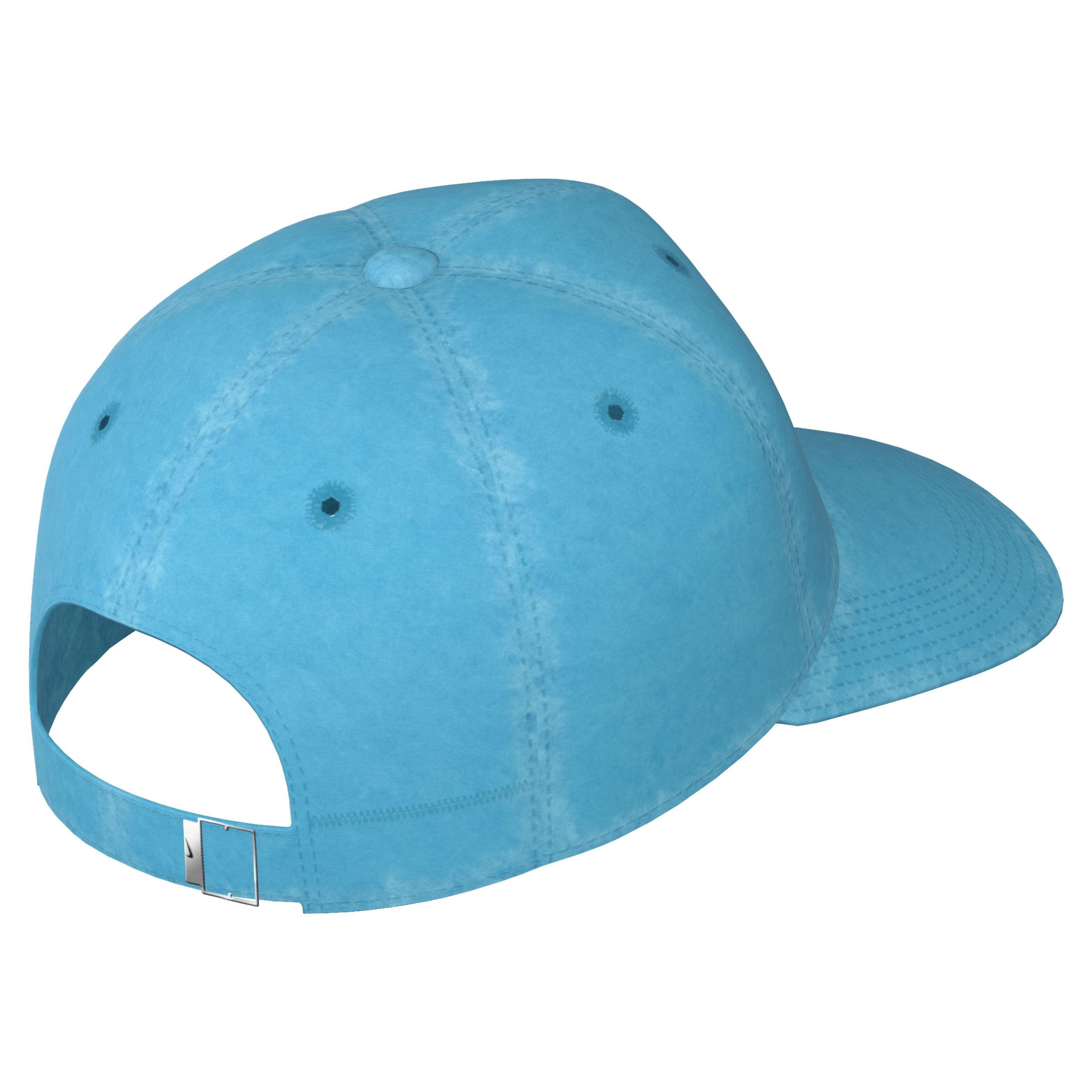 Blue Curve Brim Cap, A205_000, large image number 0