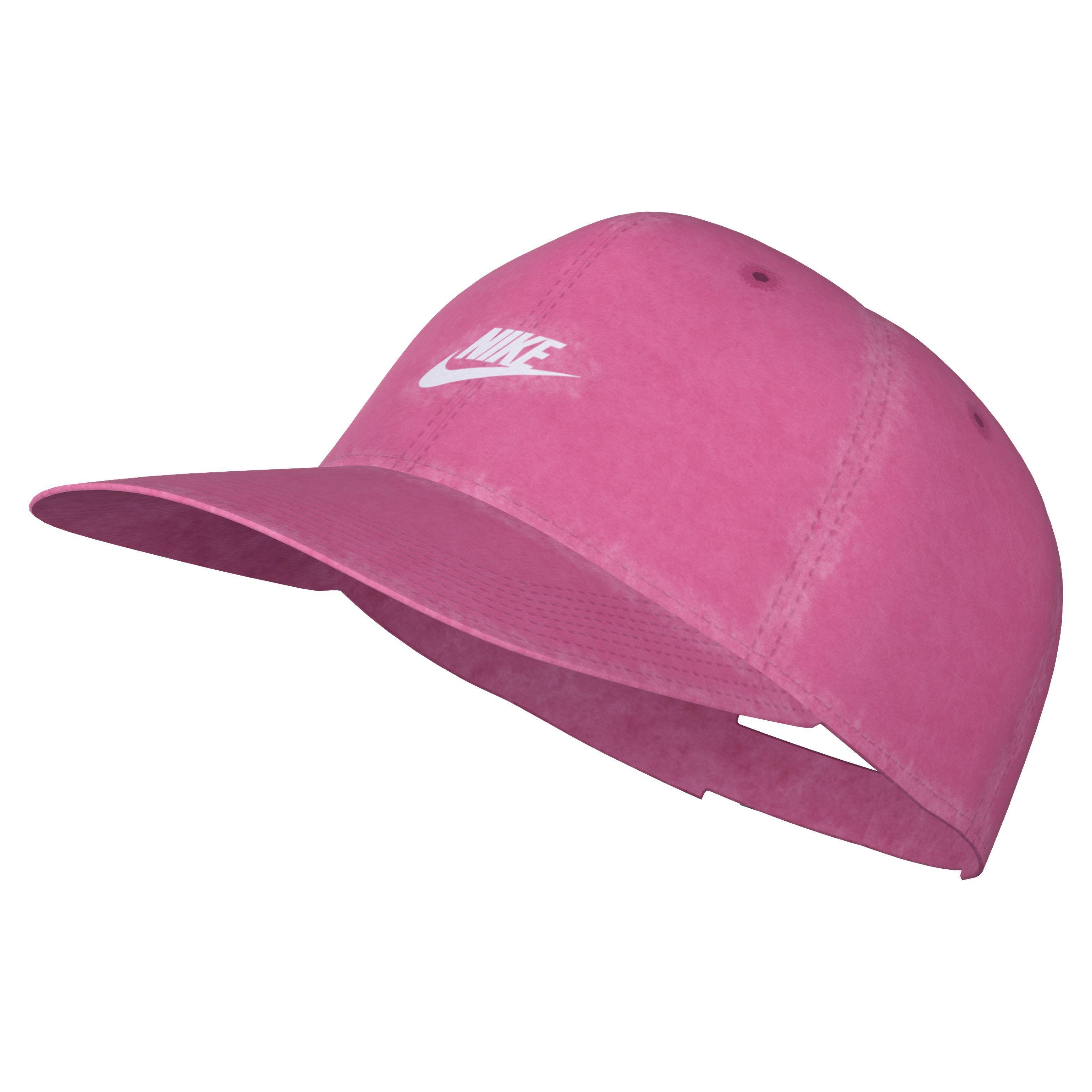 Pink Curve Brim Cap, , medium