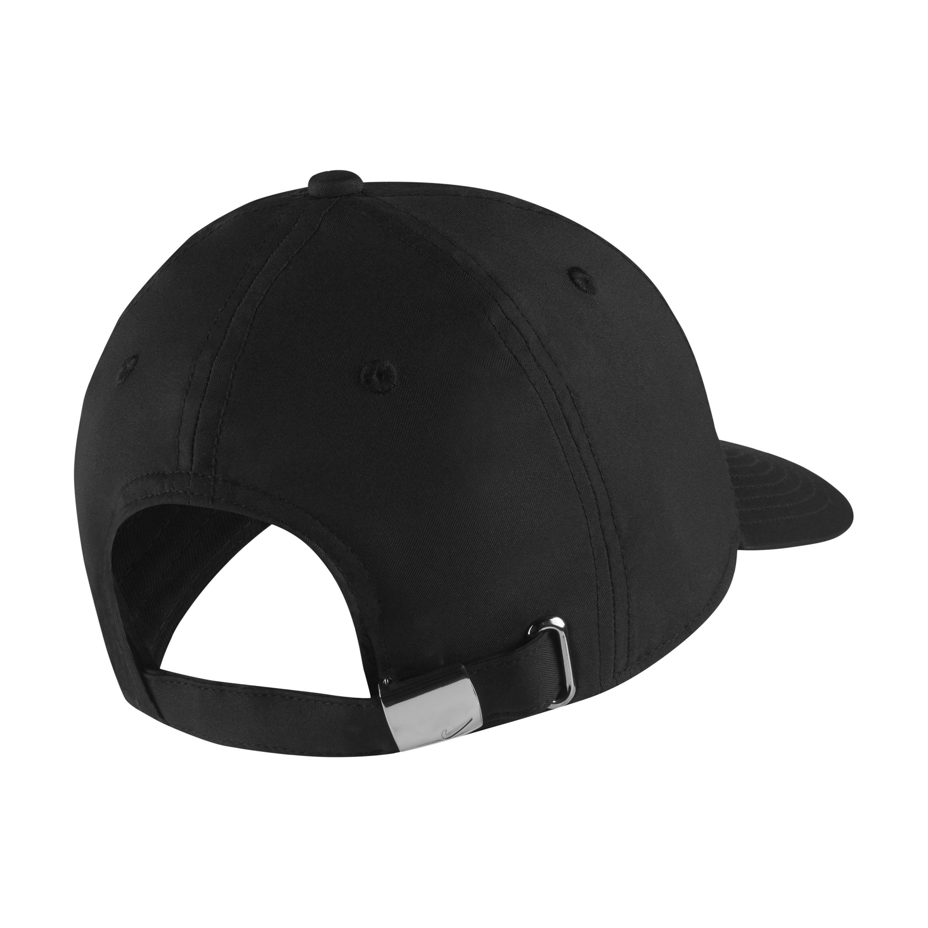 Black Curve Brim Cap, A205_000, large image number 3