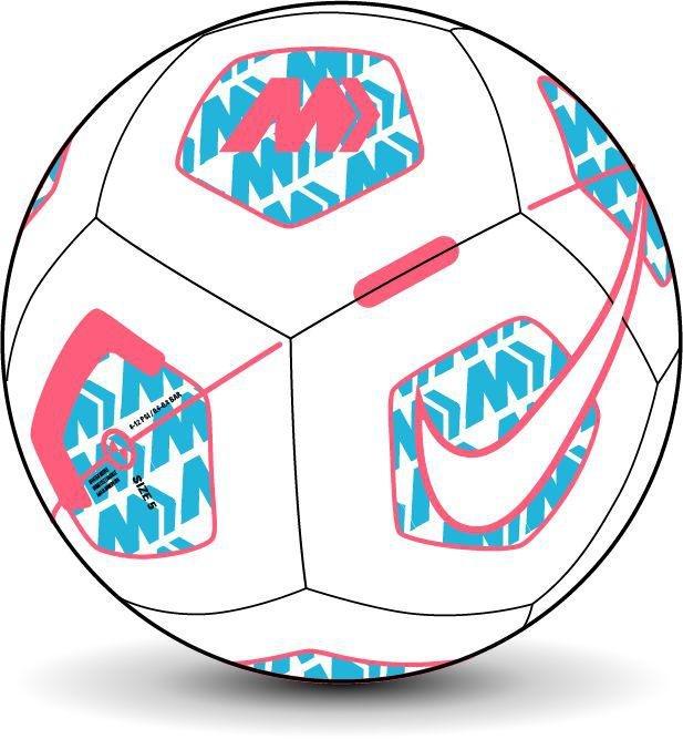 White Fade Sp21 Ball, , large image number 1