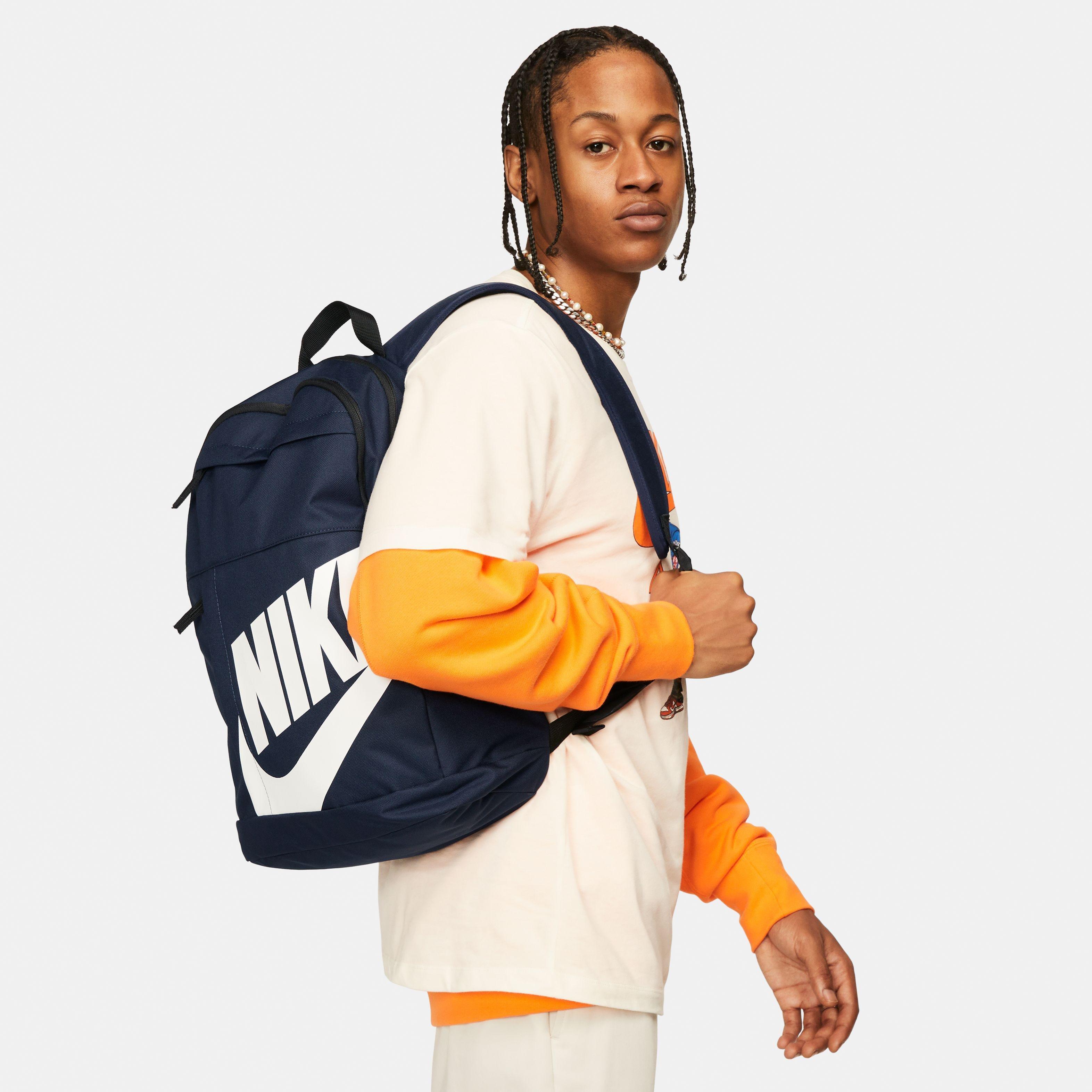 Navy Elemental Hbr Backpack, A205_000, large image number 2