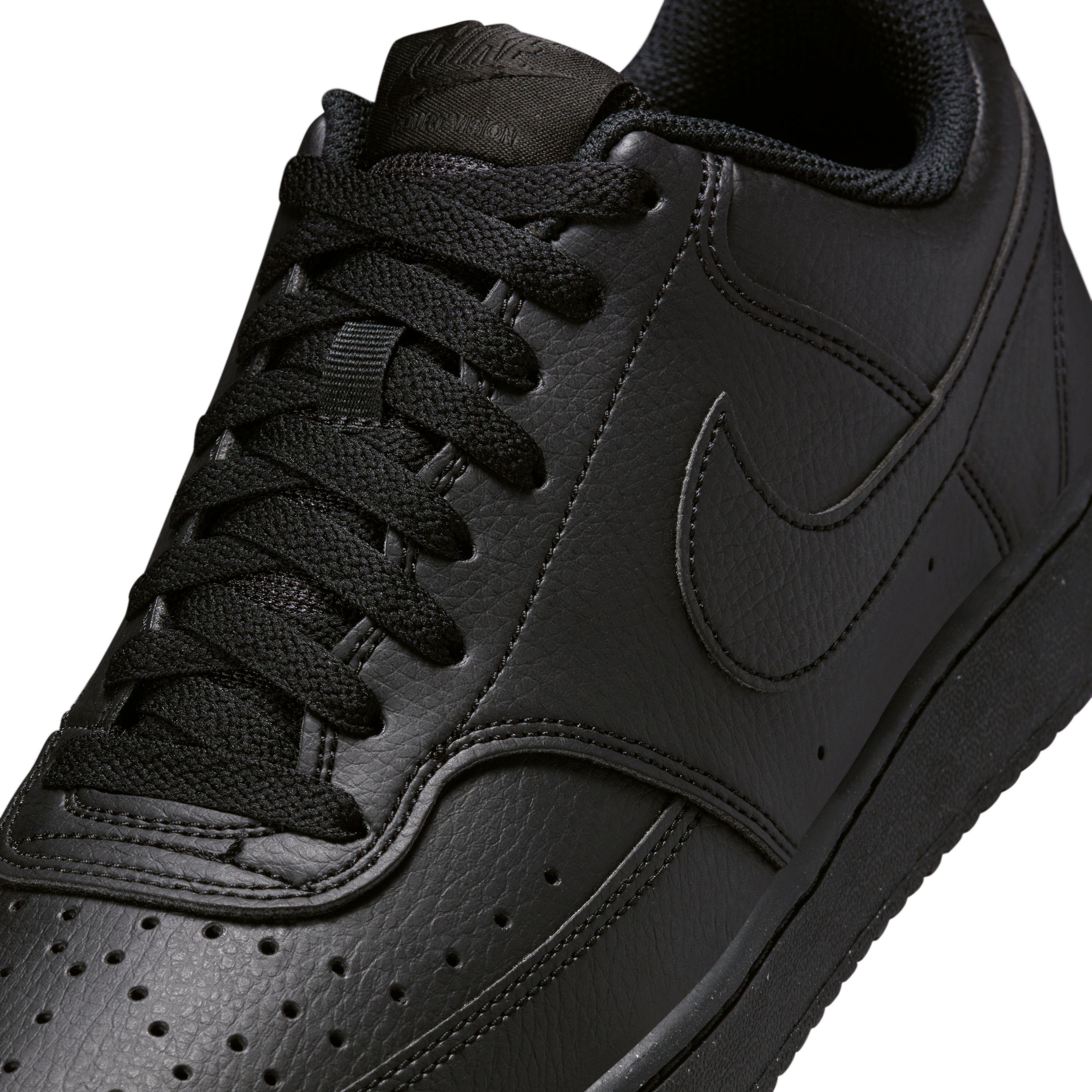 Black Court Vision Low Sneakers, , large image number 7