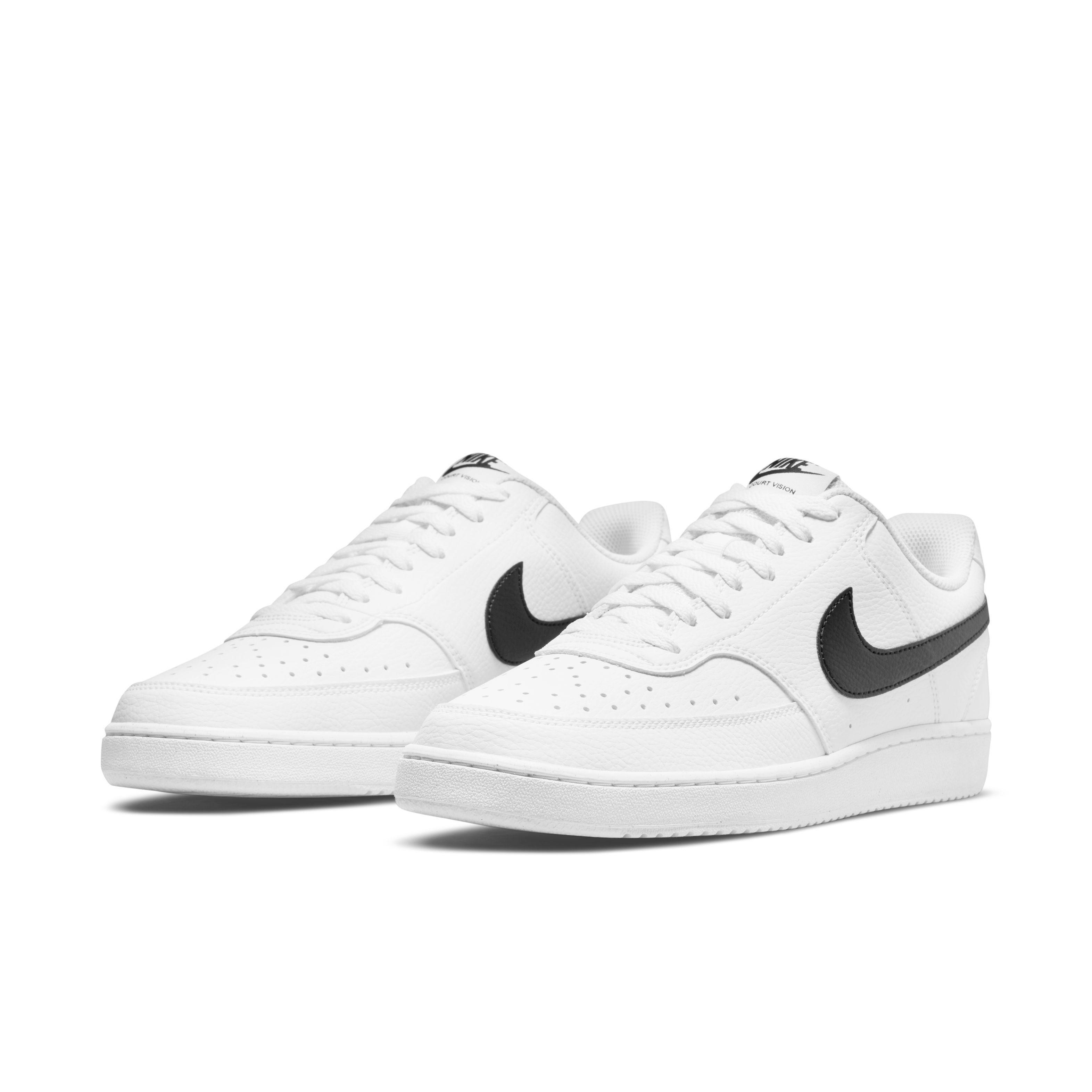 White Court Vision Sneakers, , large image number 4