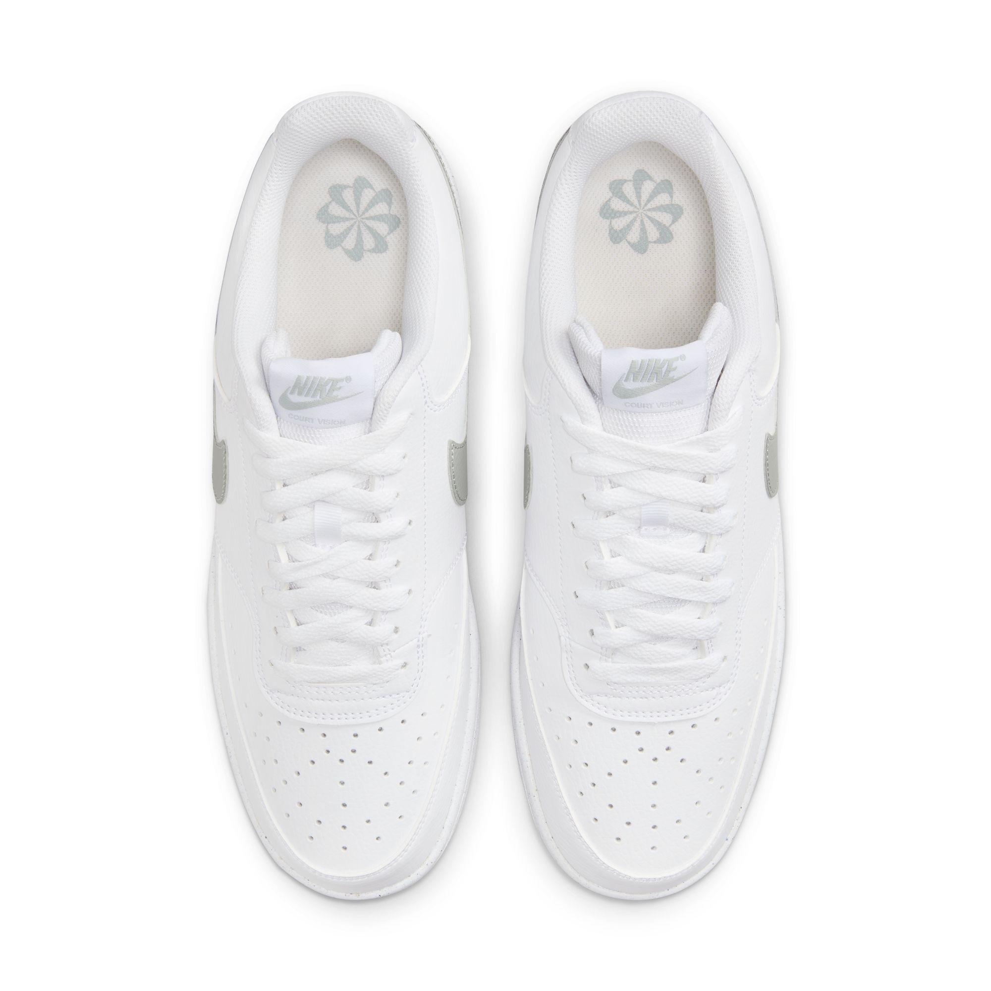 White Court Vision Sneakers, , large image number 1