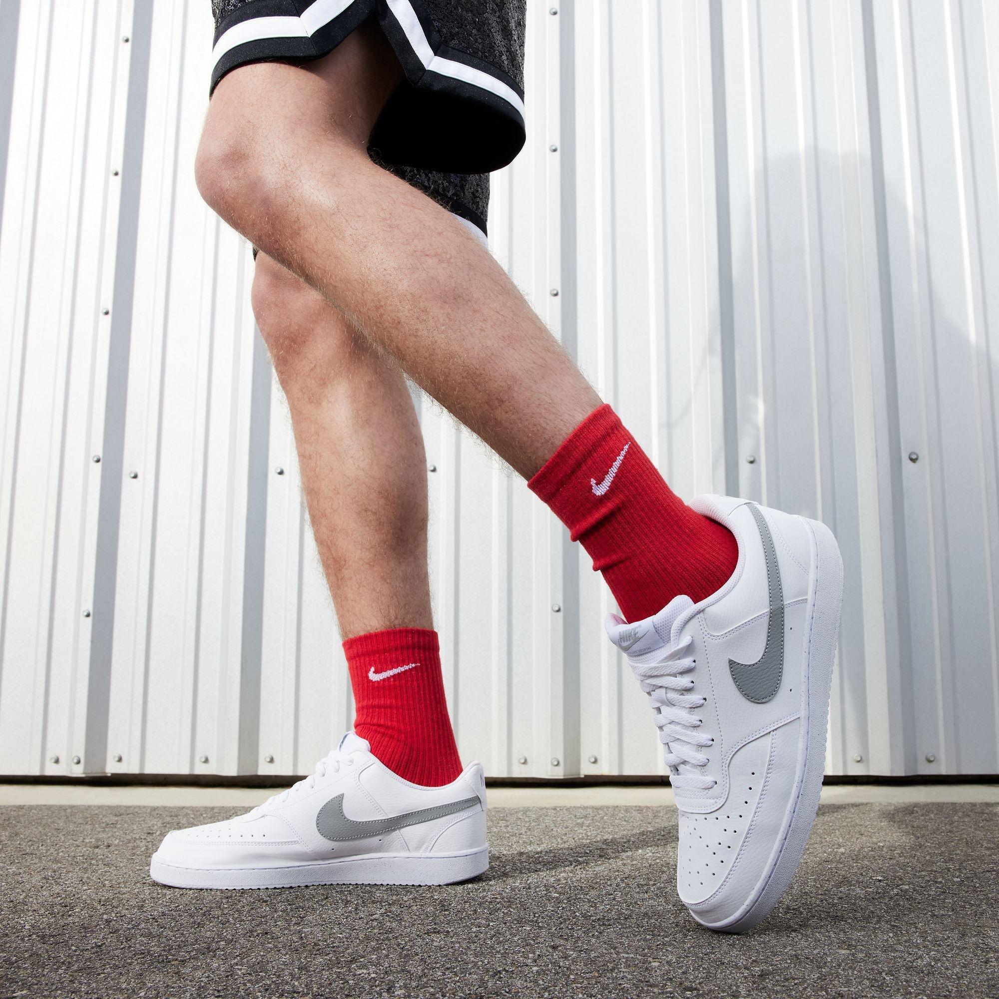 White Court Vision Sneakers, , large image number 5