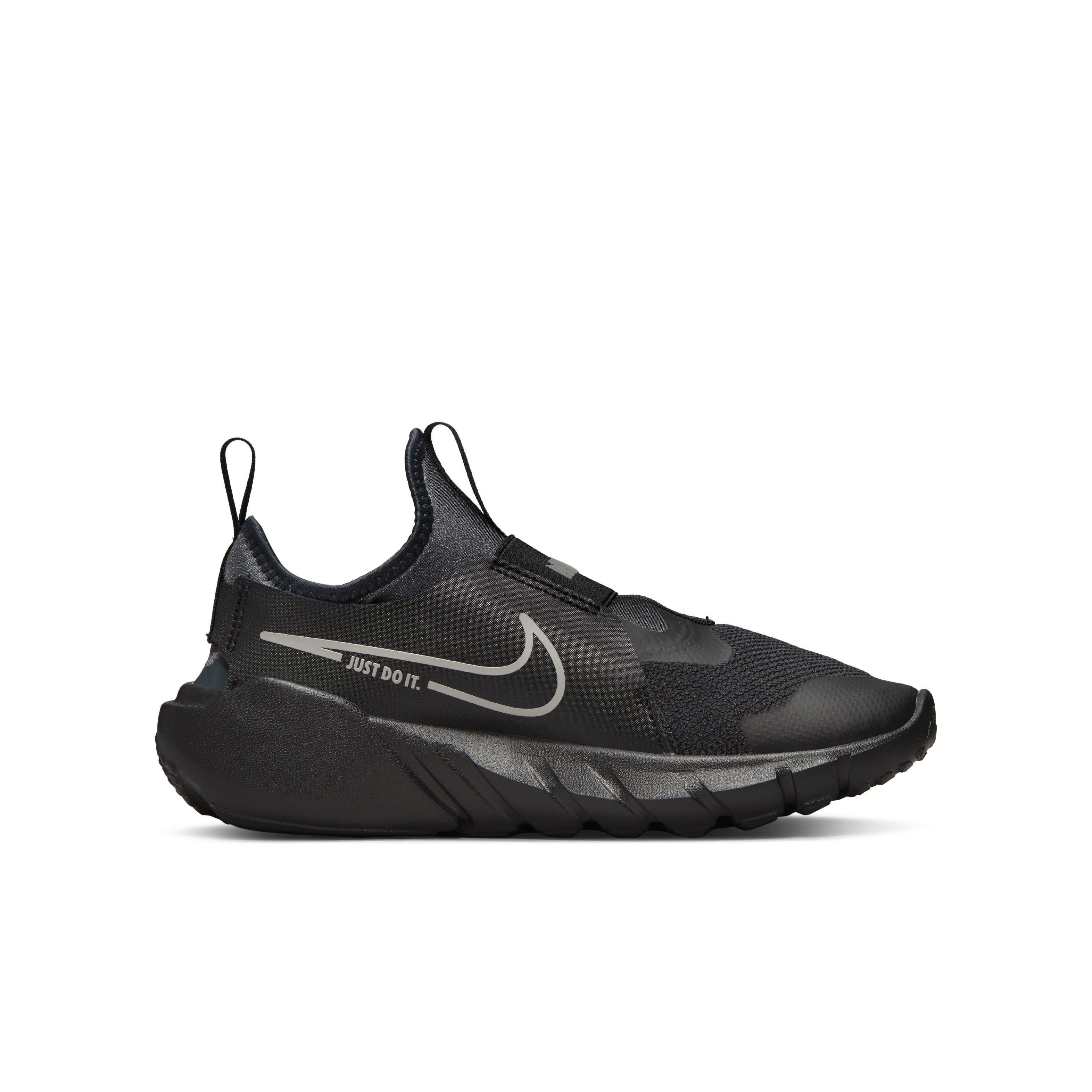 Black Flex Runner Sneakers, Unisex Kids, , large image number 0