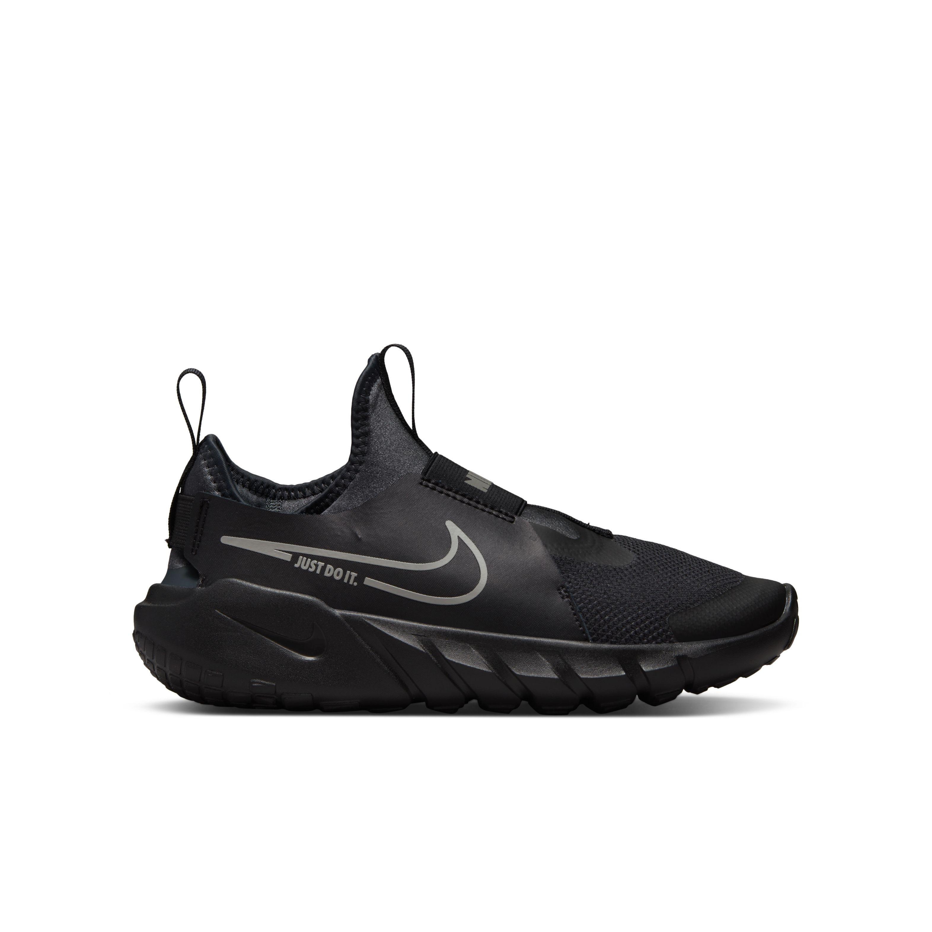 Black Flex Runner Sneakers, Unisex Kids, , large image number 3