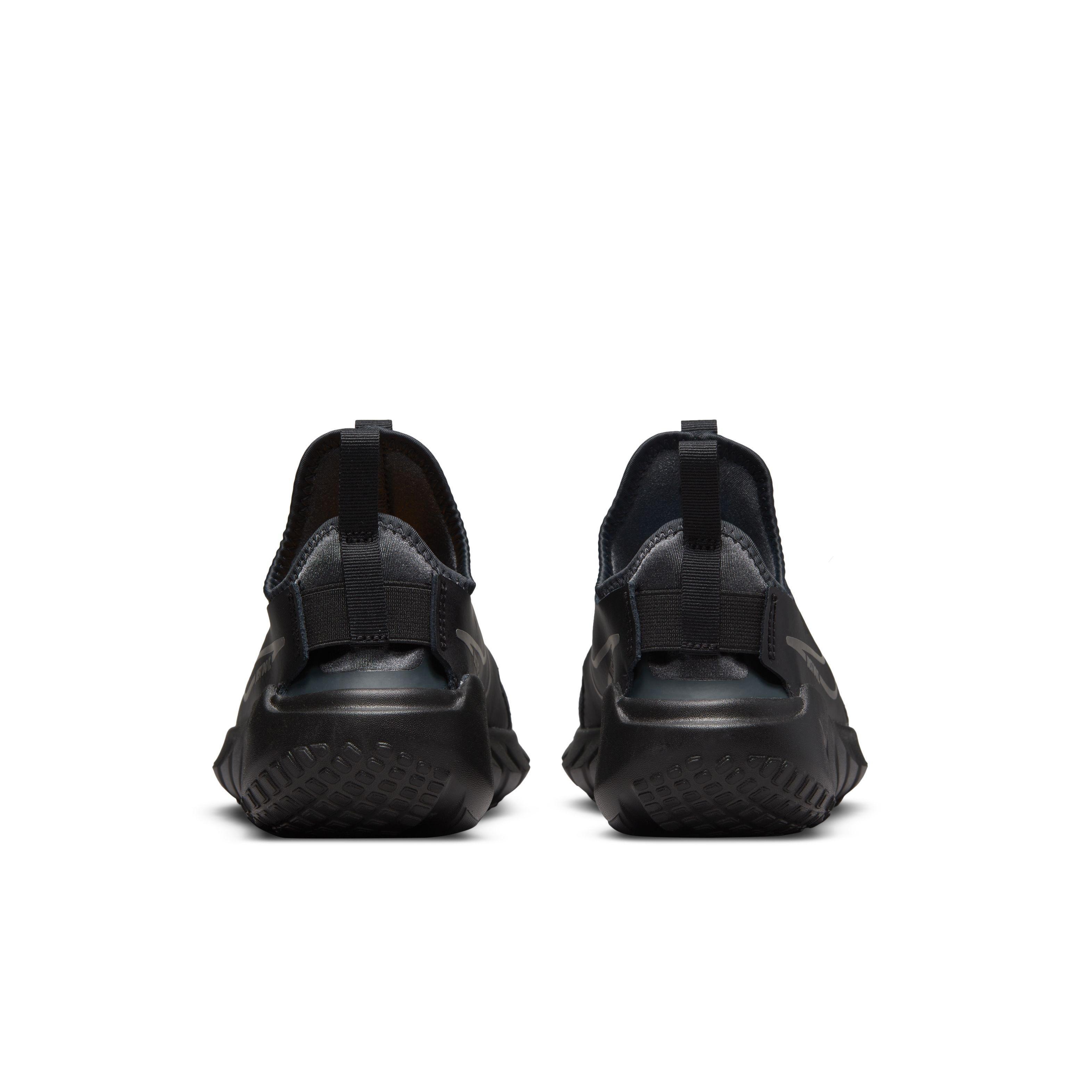 Black Flex Runner Sneakers, Unisex Kids, , large image number 6