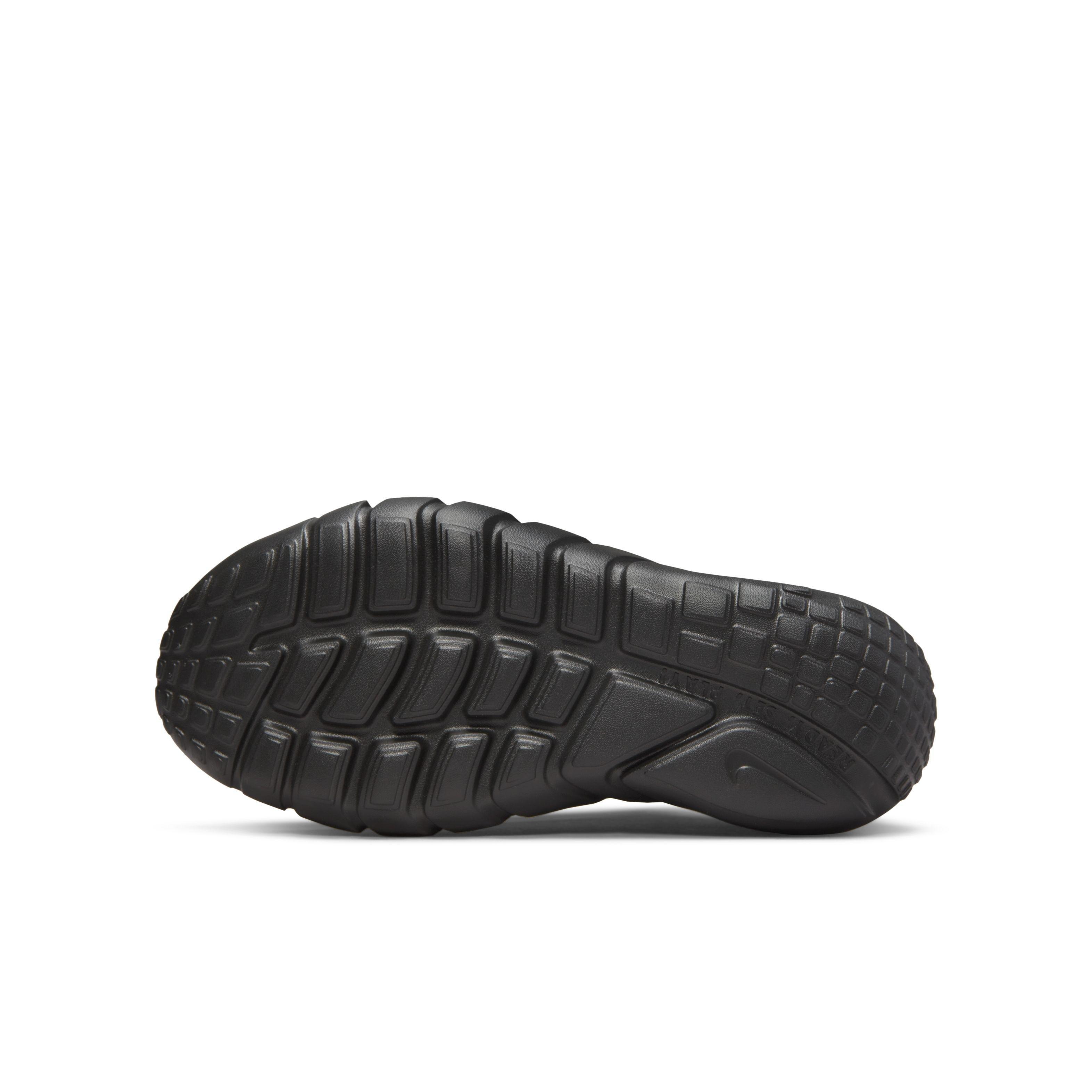 Black Flex Runner Sneakers, Unisex Kids, , large image number 7