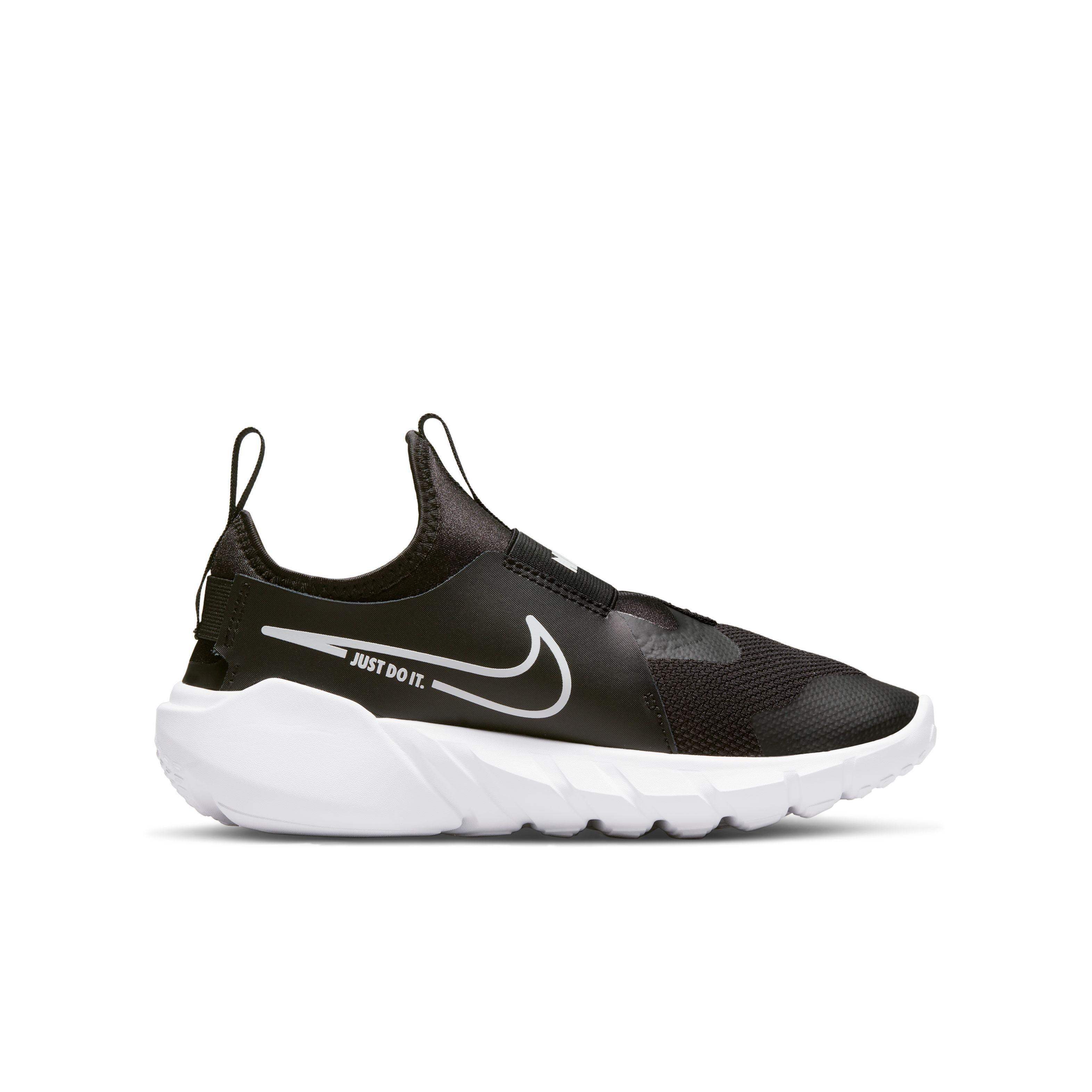 Black Flex Runner Sneakers, Unisex Kids, , large image number 0