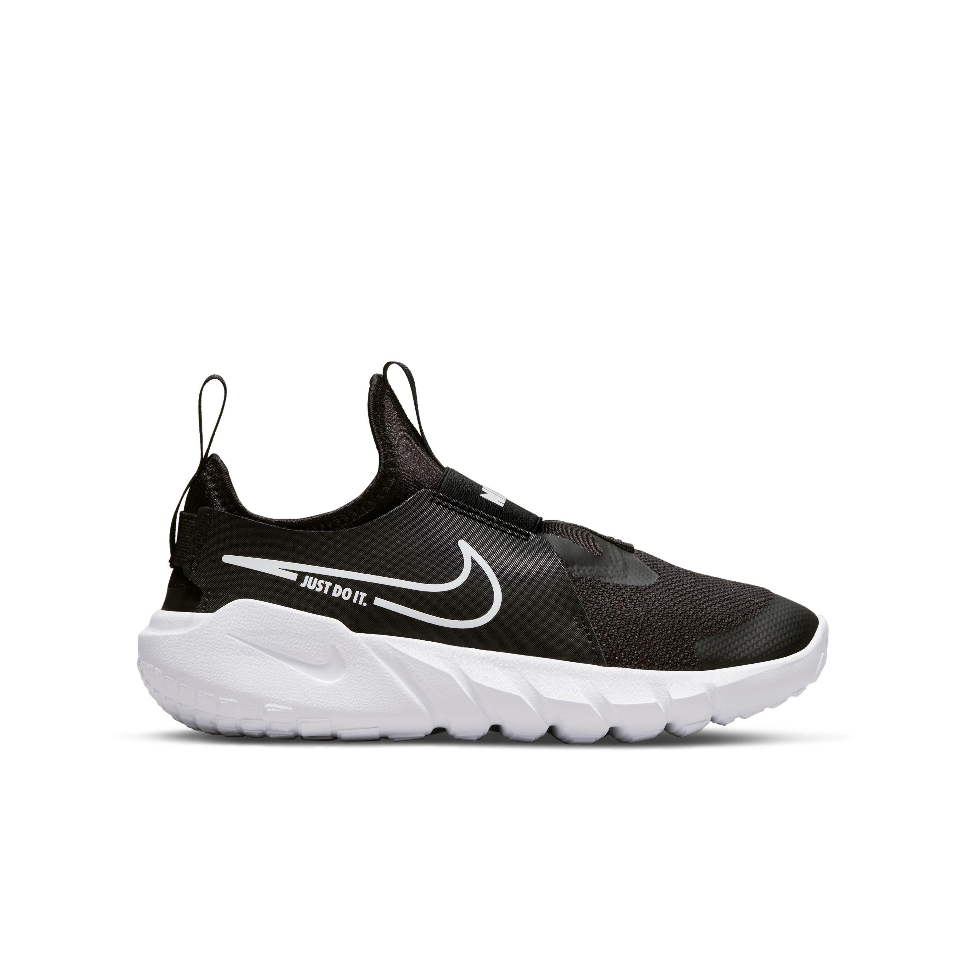 Black Flex Runner Sneakers, Unisex Kids, , large image number 4