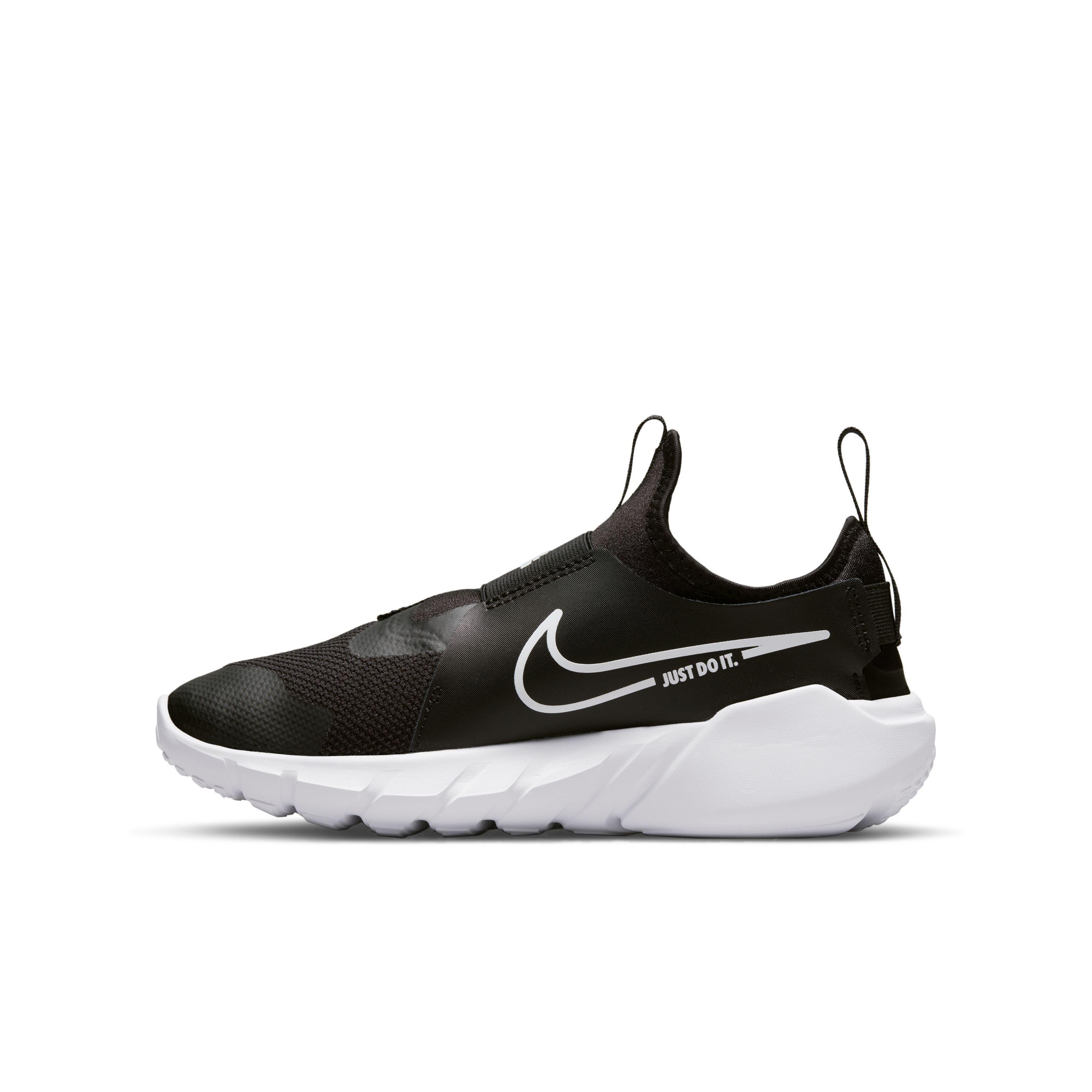 Black Flex Runner Sneakers, Unisex Kids, , large image number 5