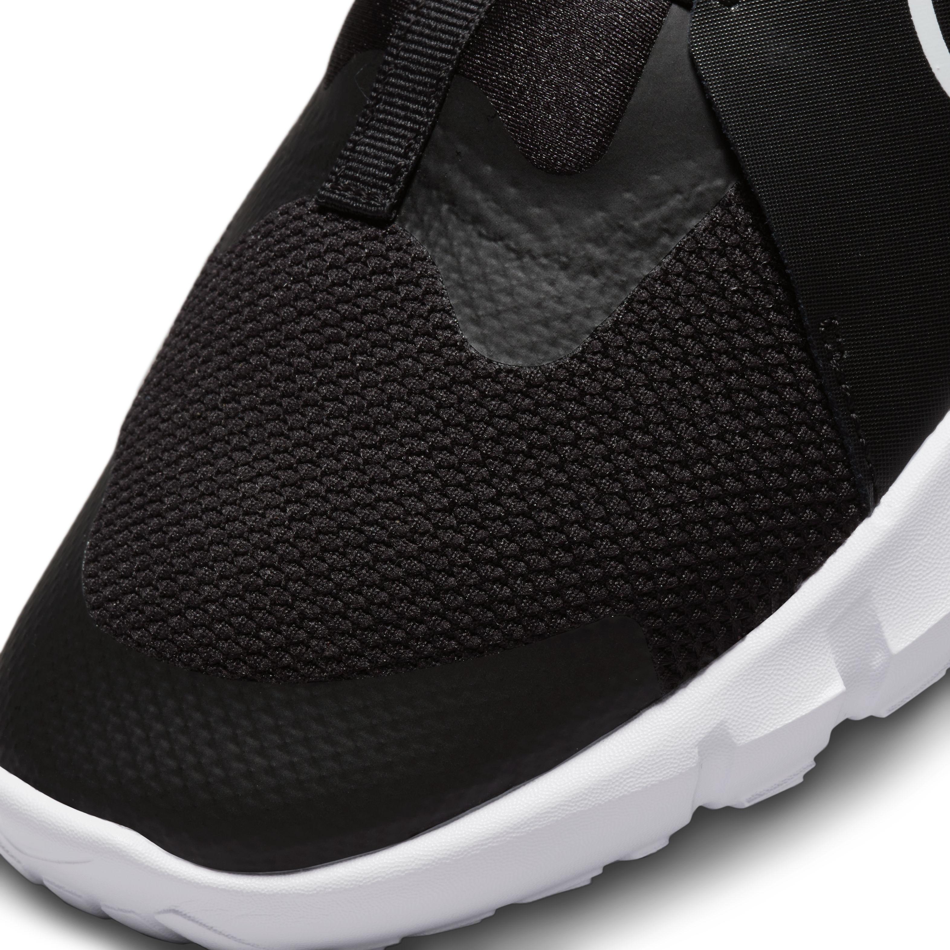 Black Flex Runner Sneakers, Unisex Kids, , large image number 8