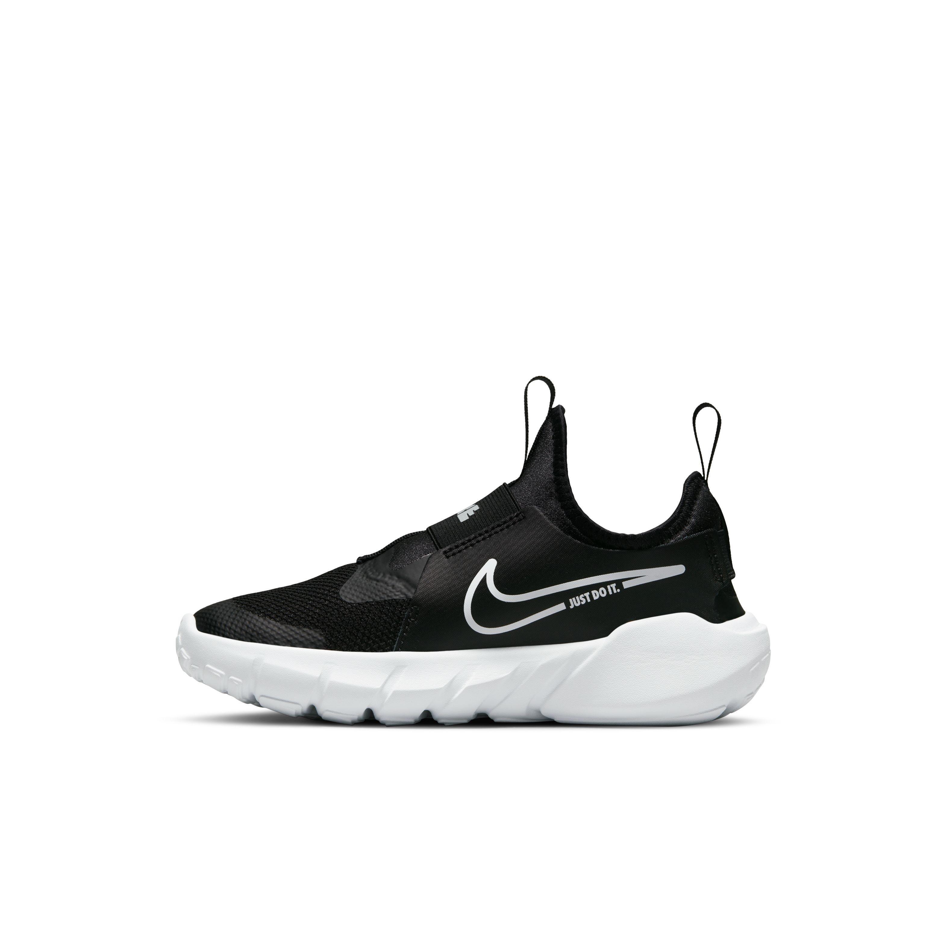 Black Flex Runner Sneakers, Unisex Kids, , large image number 3