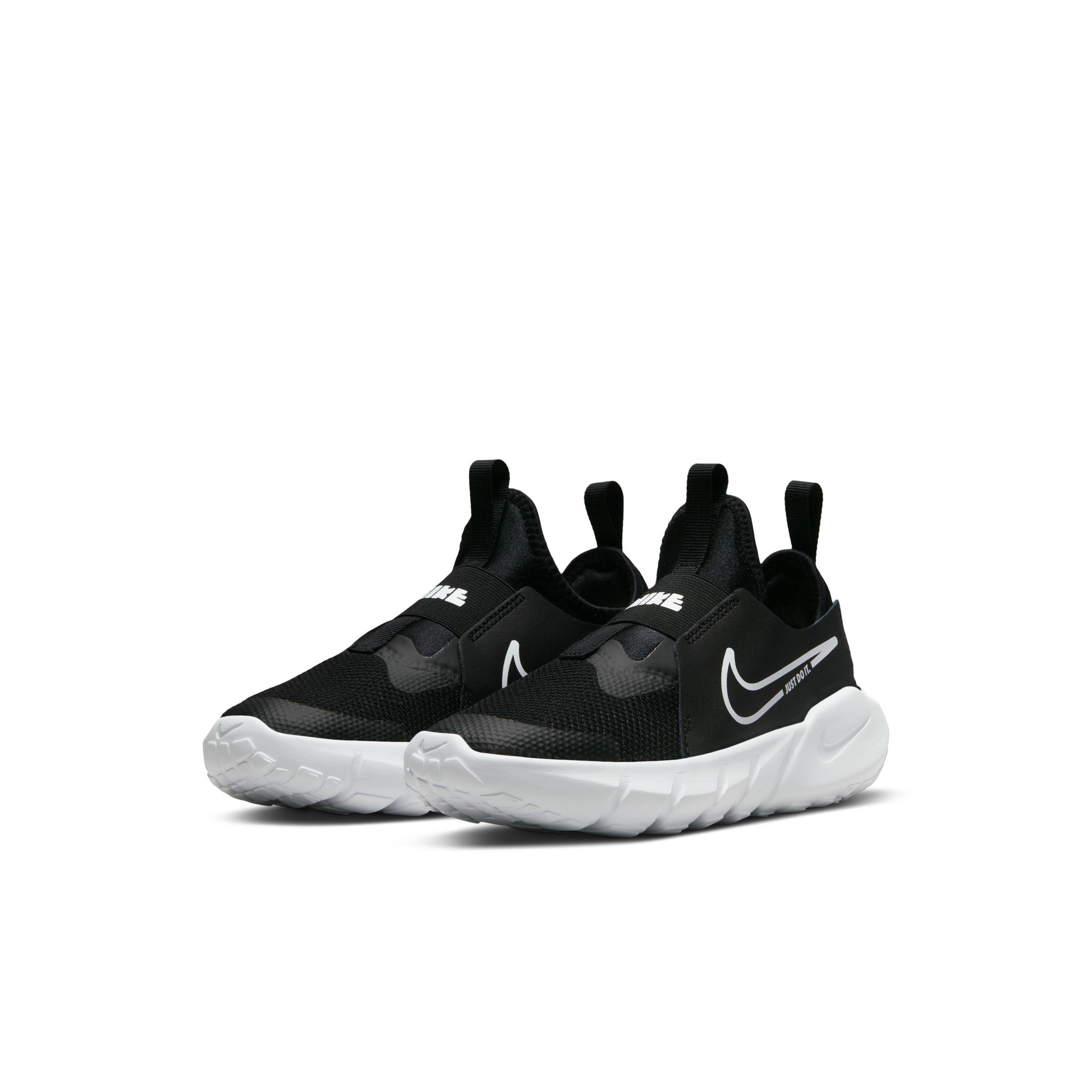 Black Flex Runner Sneakers, Unisex Kids, , large image number 5