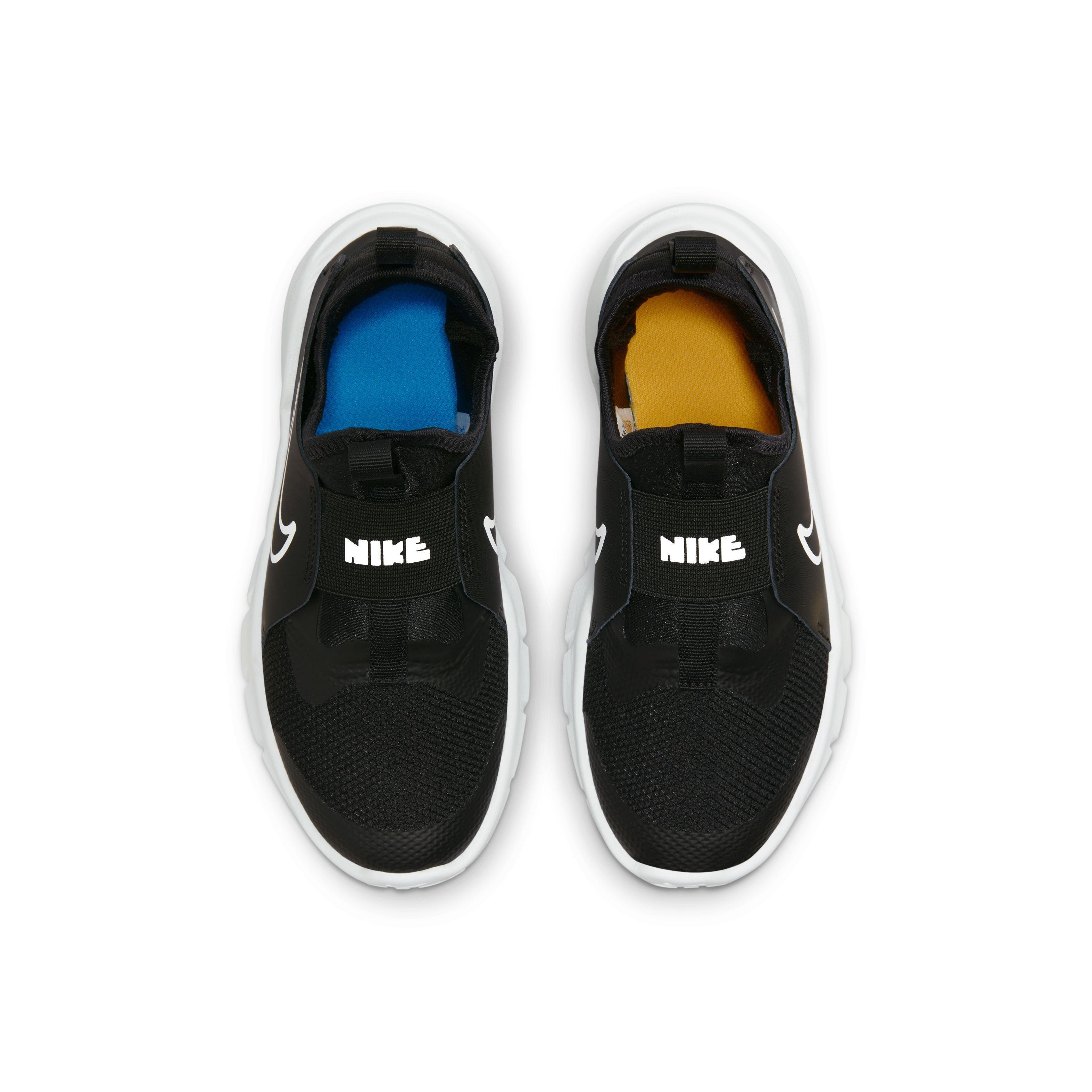Black Flex Runner Sneakers, Unisex Kids, , large image number 7