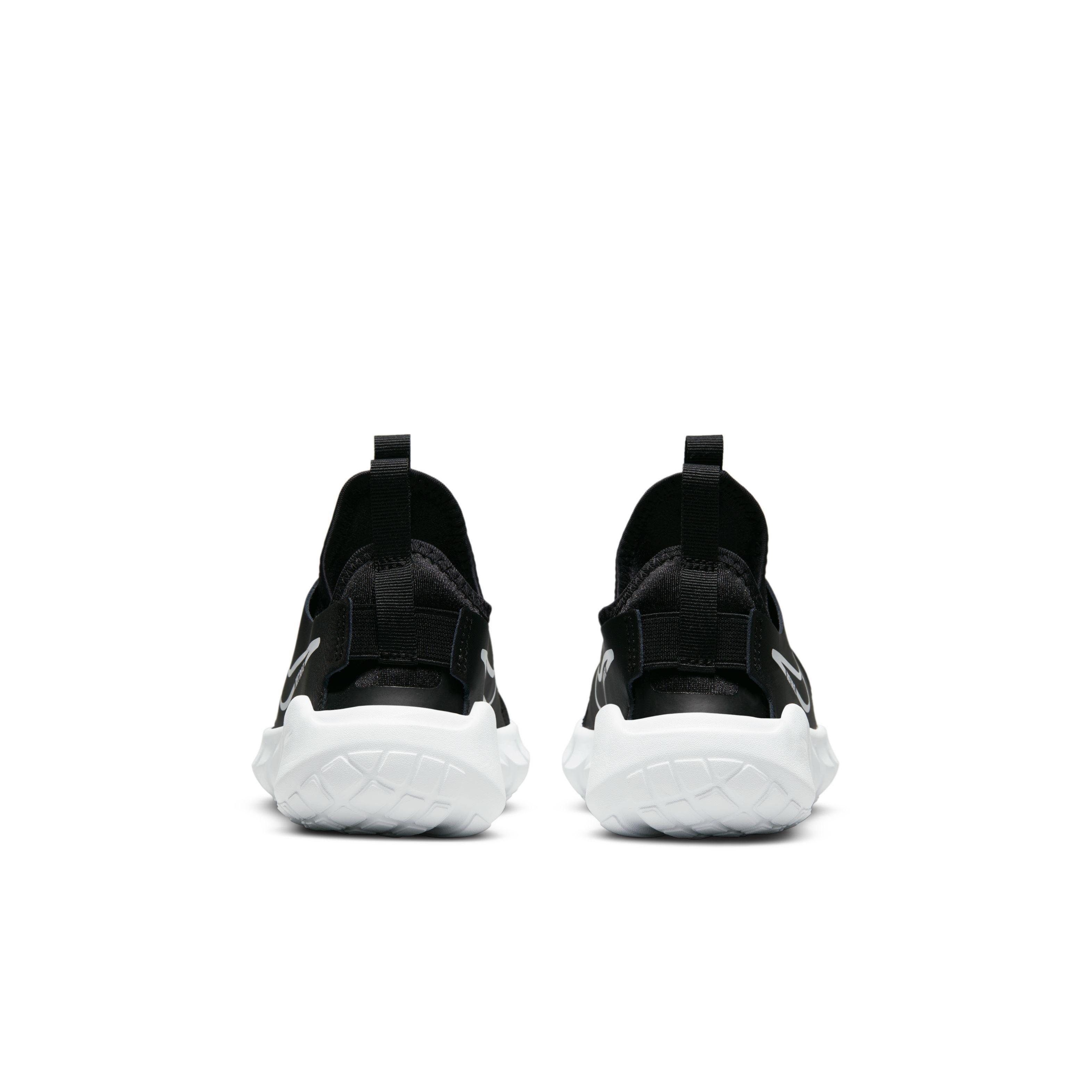 Black Flex Runner Sneakers, Unisex Kids, , large image number 12
