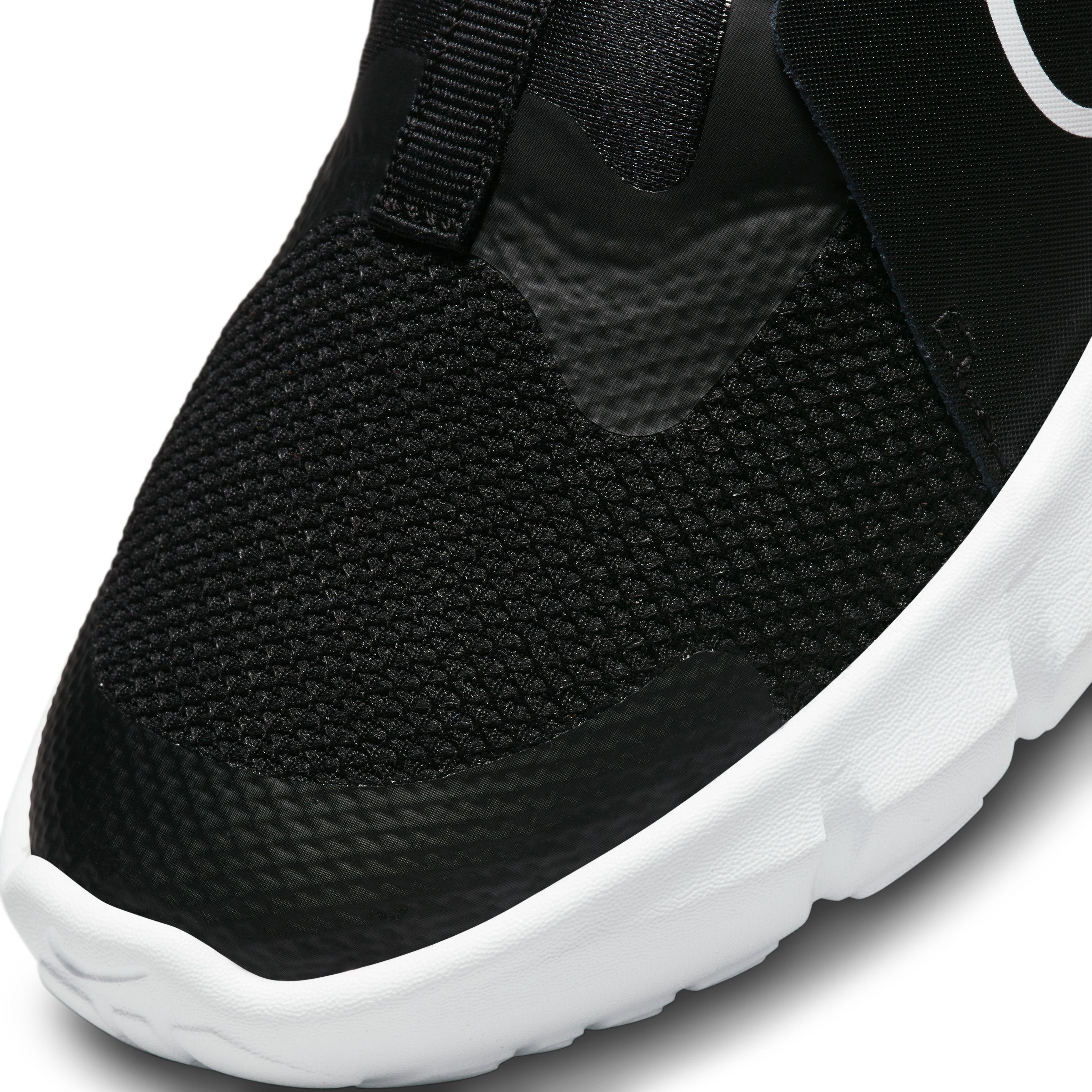 Black Flex Runner Sneakers, Unisex Kids, , large image number 13