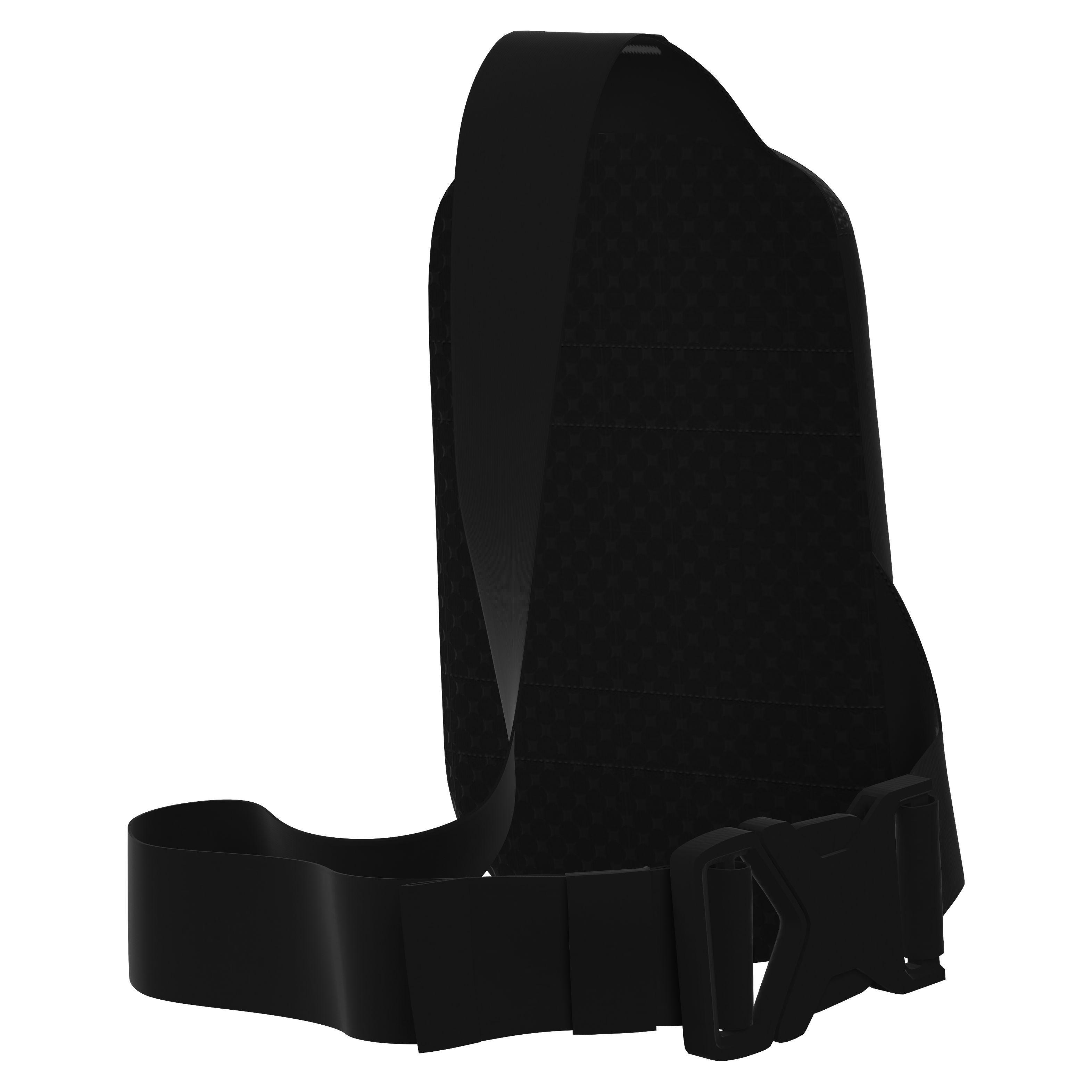 Black Essentials Crossbody Bag, A205_000, large image number 0