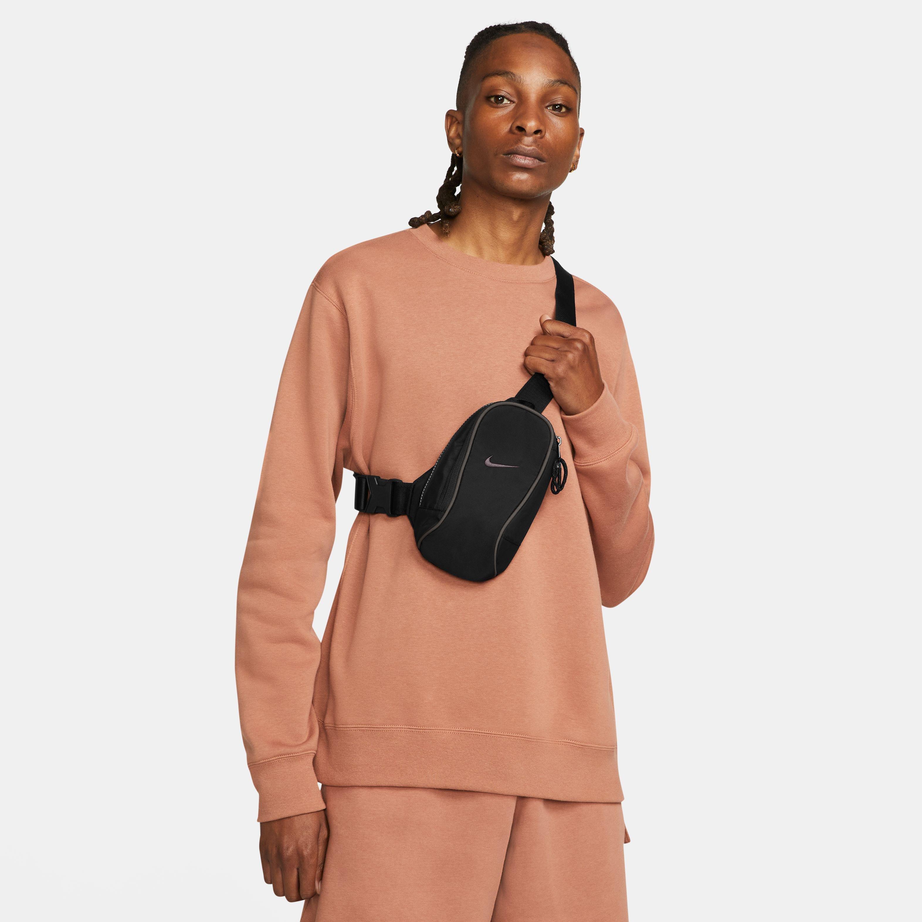 Black Essentials Crossbody Bag, A205_000, large image number 2