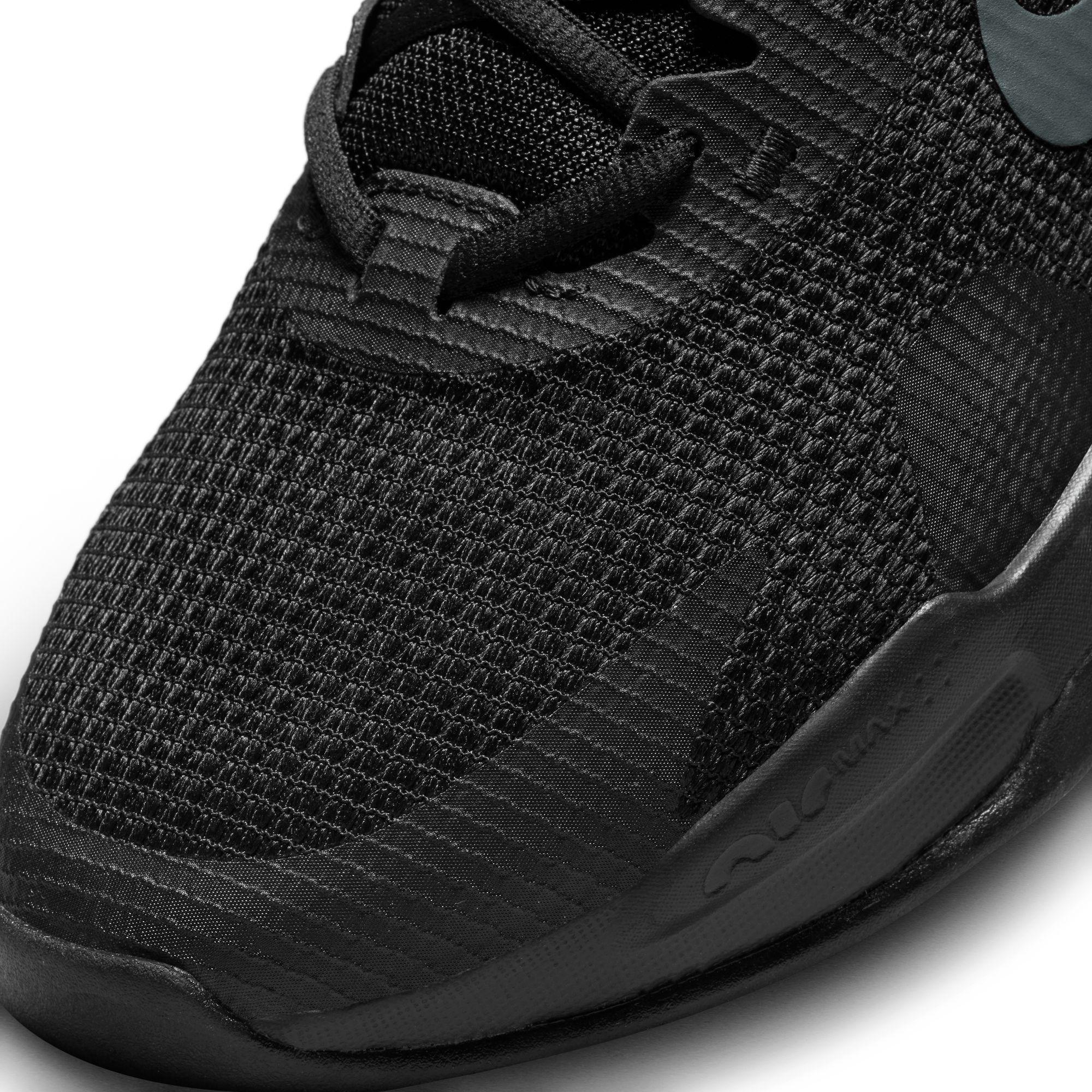 Black Alpha Trainer Sneakers, , large image number 9