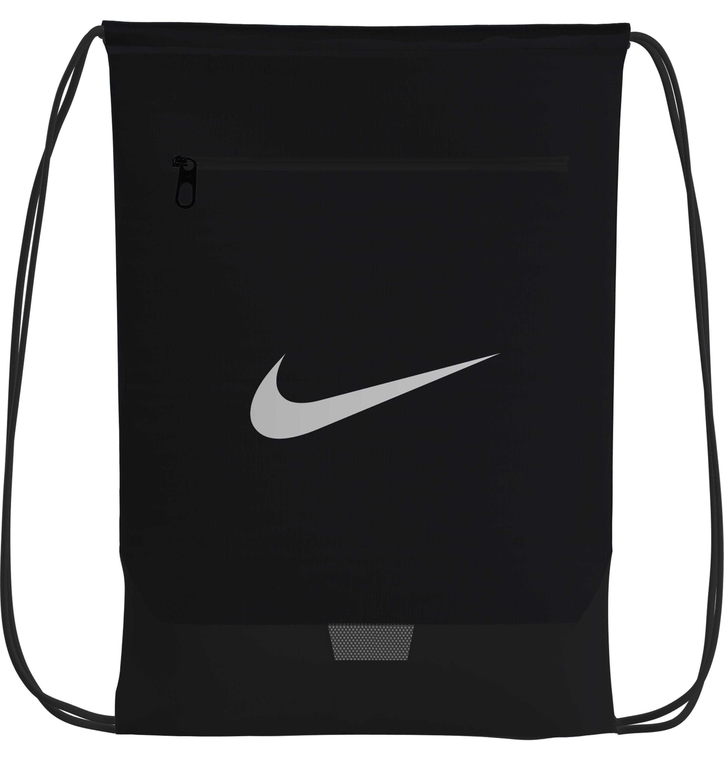 Black Drawstring Bag, A205_000, large image number 6