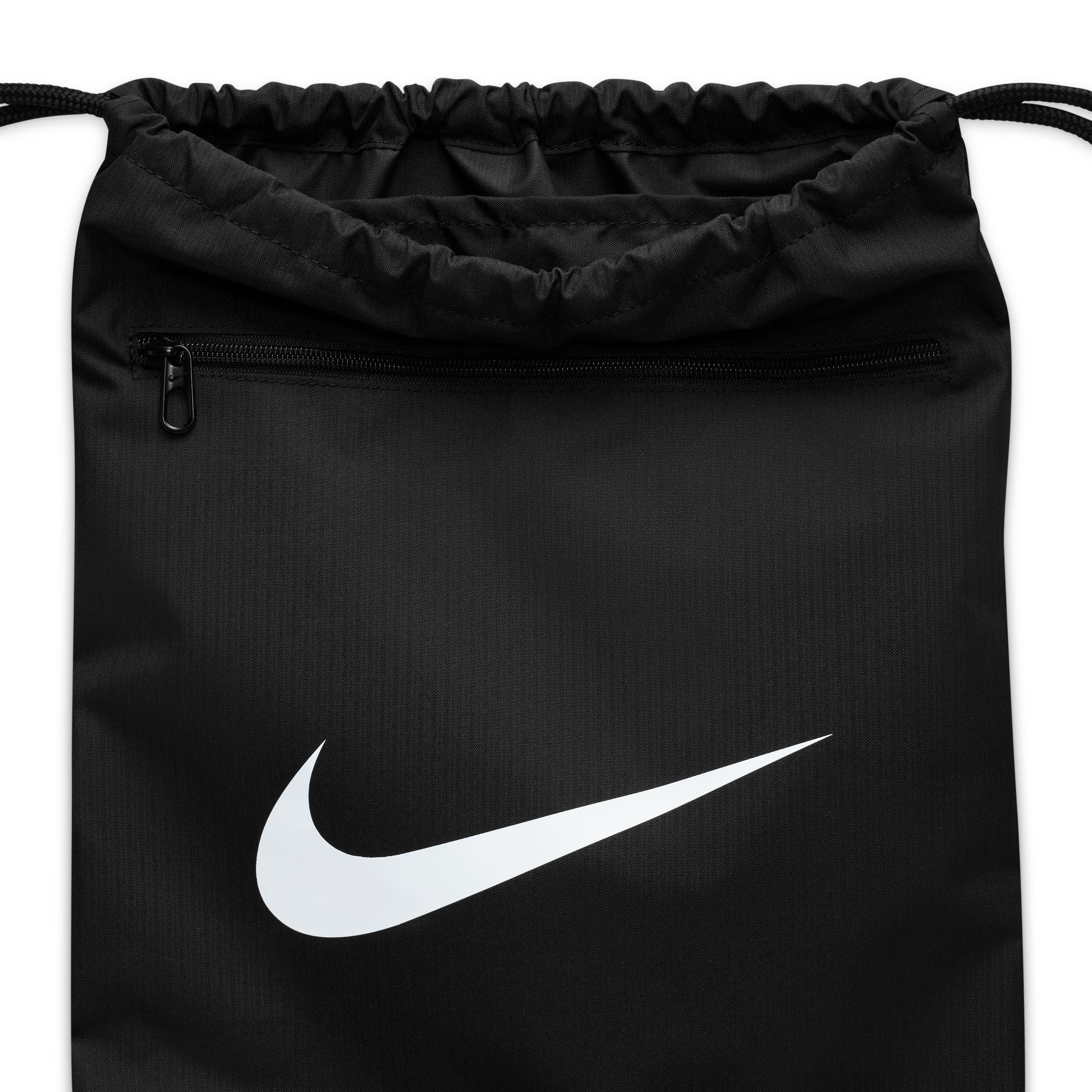 Black Drawstring Bag, A205_000, large image number 9