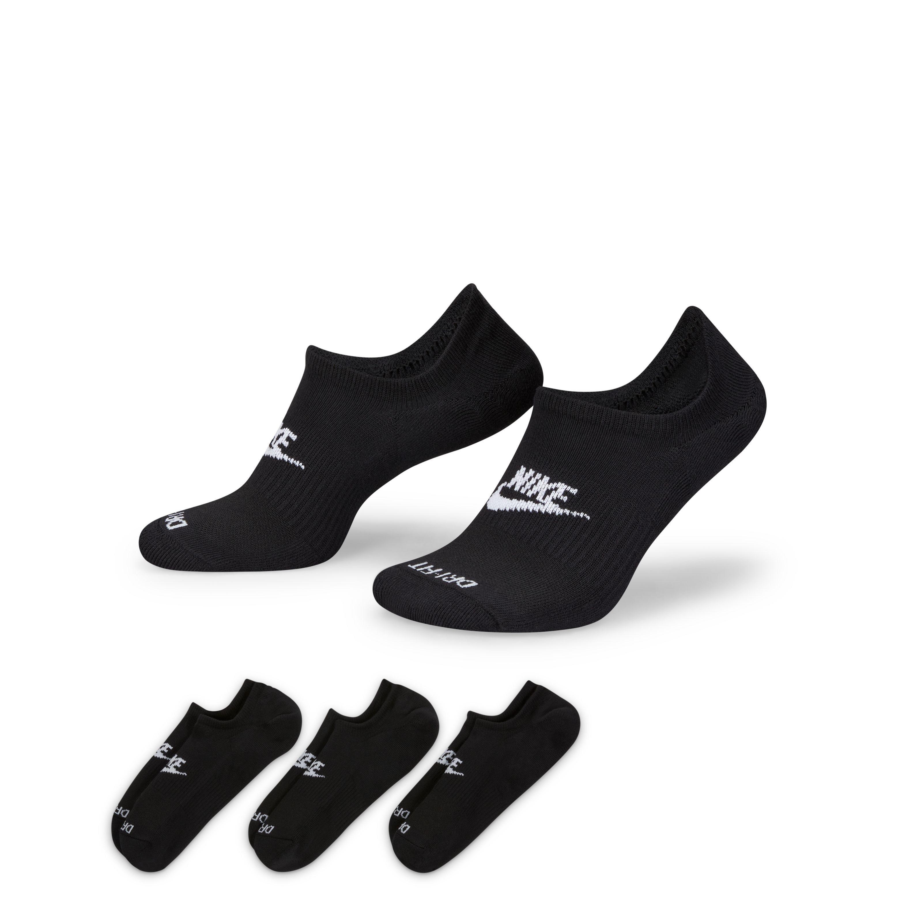 Black Printed Socks, Set Of 3, , large image number 1