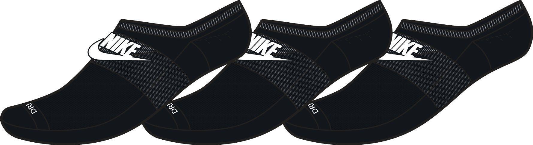 Black Printed Socks, Set Of 3, A205_000, large image number 3
